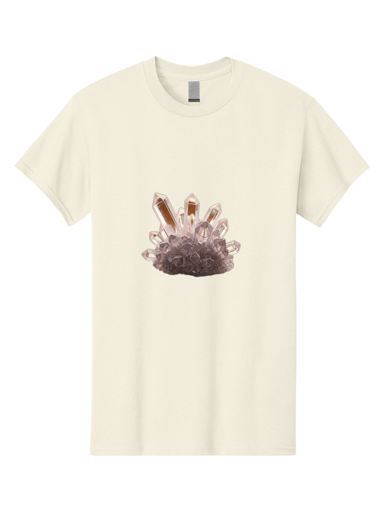 Crystal-Cluster-5 Men'S Graphic Tee, 100% Cotton, Comfortable Casual Summer Wear, Machine Washable, Vintage Camera, Old Camera, Antique Camera, Black Camera, Classic Photography, Photography Equipment, Nostalgic Device, Film Camera, Camera Art Bak369