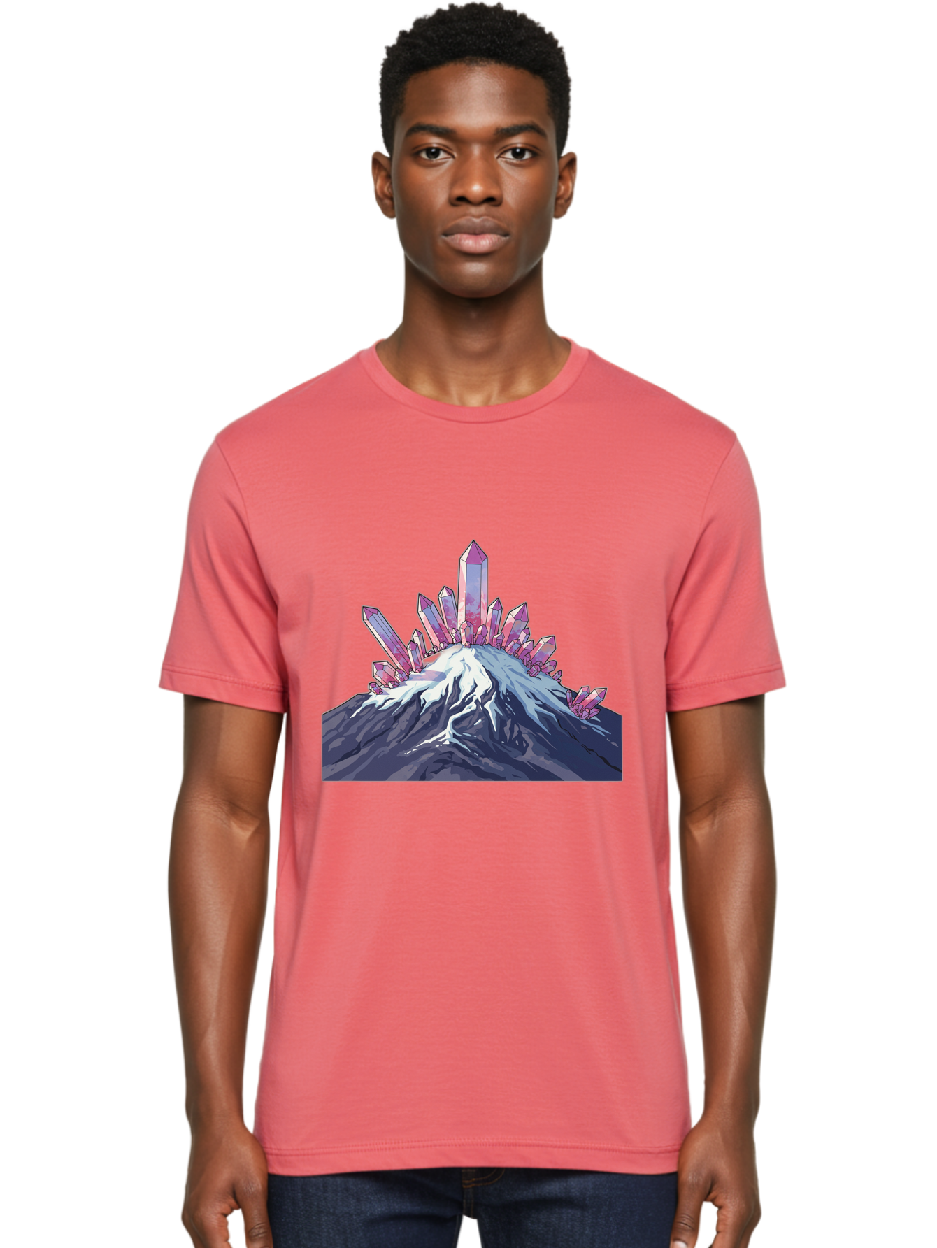 Crystals-On-Mountain Men'S Graphic Tee, 100% Cotton, Comfortable Casual Summer Wear, Machine Washable, Vintage Camera, Old Camera, Antique Camera, Black Camera, Classic Photography, Photography Equipment, Nostalgic Device, Film Camera, Bak377