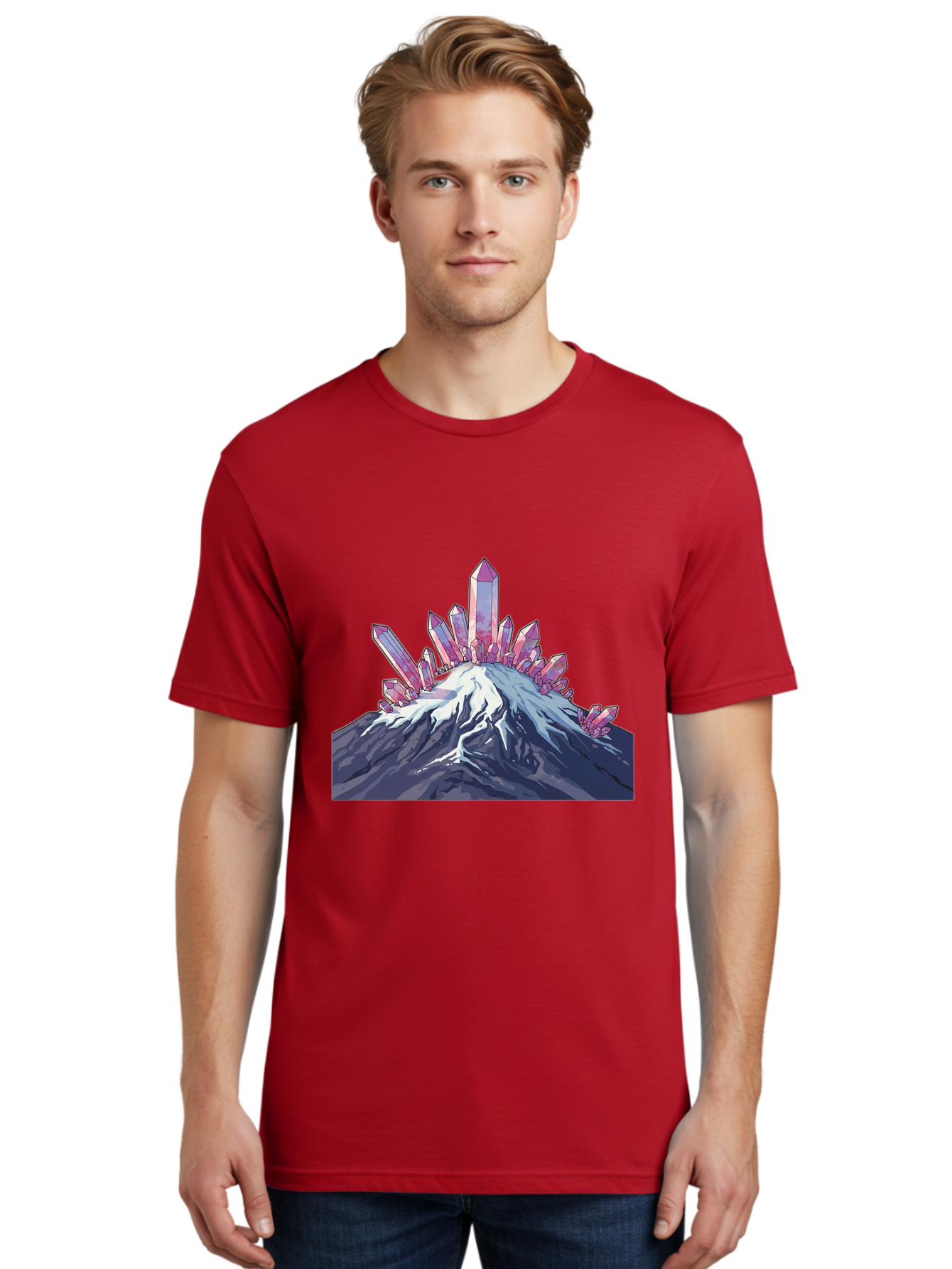 Crystals-On-Mountain Men'S Graphic Tee, 100% Cotton, Comfortable Casual Summer Wear, Machine Washable, Vintage Camera, Old Camera, Antique Camera, Black Camera, Classic Photography, Photography Equipment, Nostalgic Device, Film Camera, Bak377