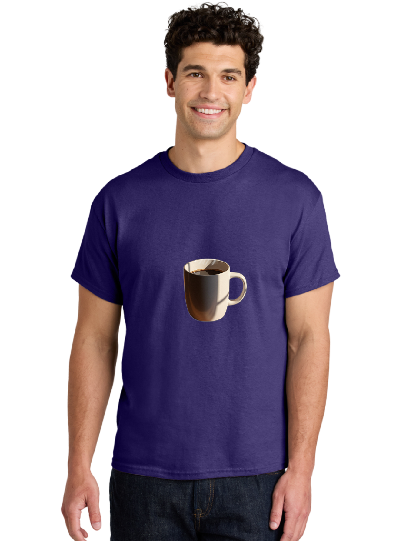 Cup-Of-Coffee Men'S Graphic Tee, 100% Cotton, Comfortable Casual Summer Wear, Machine Washable, Vintage Camera, Old Camera, Antique Camera, Black Camera, Classic Photography, Photography Equipment, Nostalgic Device, Film Camera, Camera Art Bak378