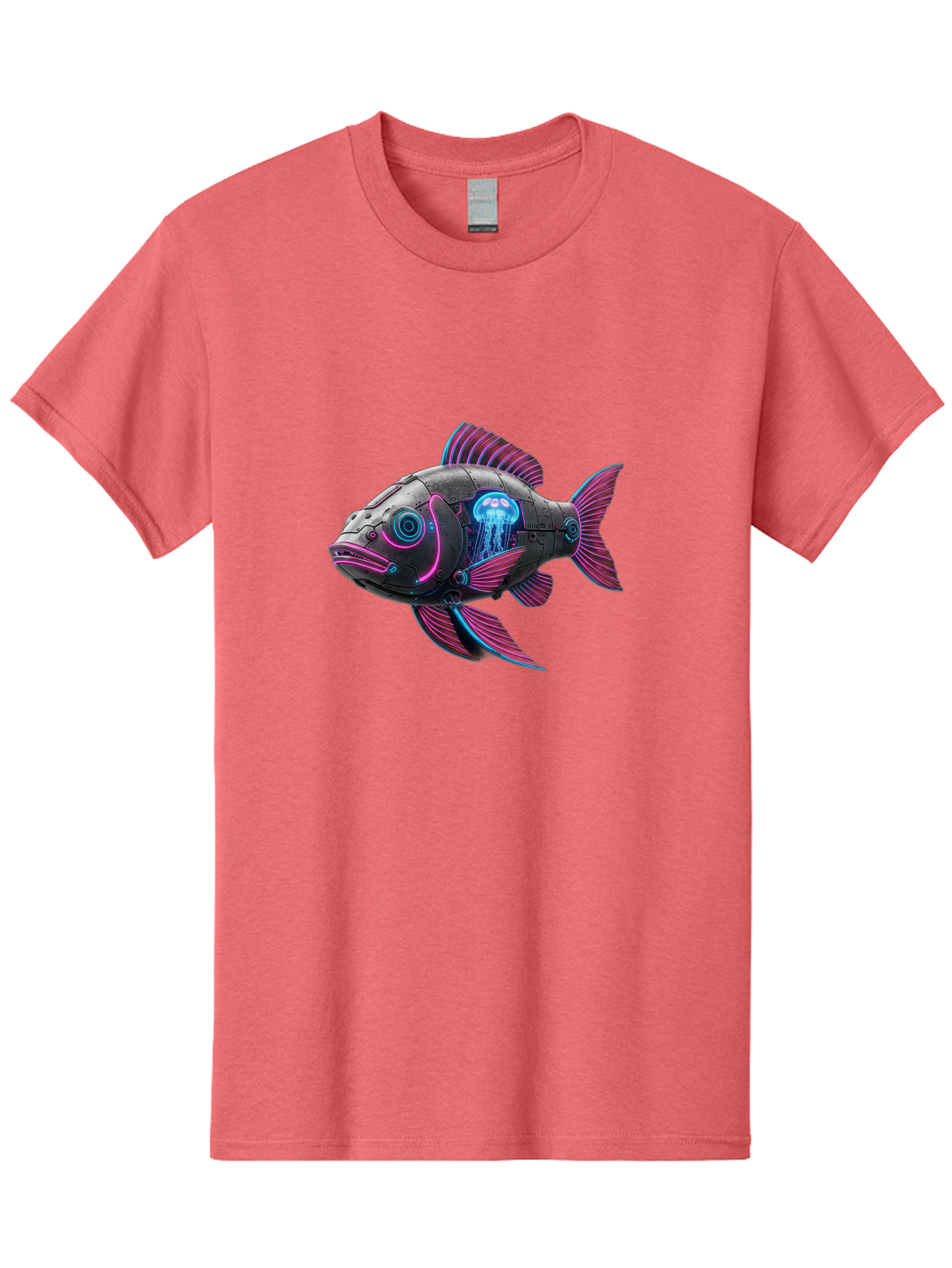 Cybernetic-Fish Men'S Graphic Tee, 100% Cotton, Comfortable Casual Summer Wear, Machine Washable, Vintage Camera, Old Camera, Antique Camera, Black Camera, Classic Photography, Photography Equipment, Nostalgic Device, Film Camera, Camera Art Bak389