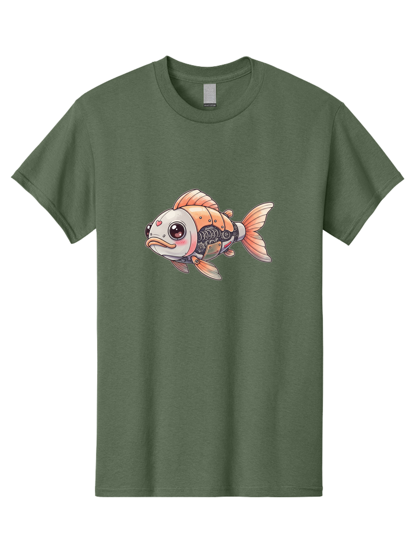 Cyborg-Fish Men'S Graphic Tee, 100% Cotton, Comfortable Casual Summer Wear, Machine Washable, Vintage Camera, Old Camera, Antique Camera, Black Camera, Classic Photography, Photography Equipment, Nostalgic Device, Film Camera, Camera Art Bak392