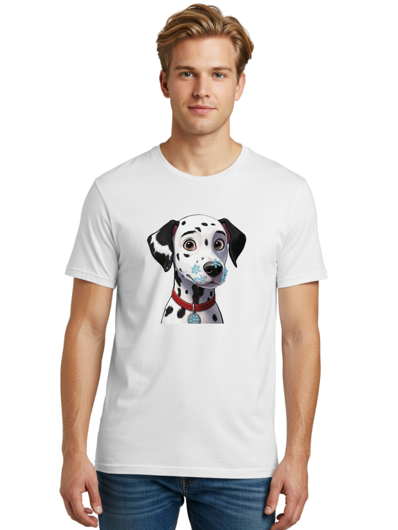 Dalmatian-Puppy Men'S Graphic Tee, 100% Cotton, Comfortable Casual Summer Wear, Machine Washable, Vintage Camera, Old Camera, Antique Camera, Black Camera, Classic Photography, Photography Equipment, Nostalgic Device, Film Camera, Camera Art Bak397
