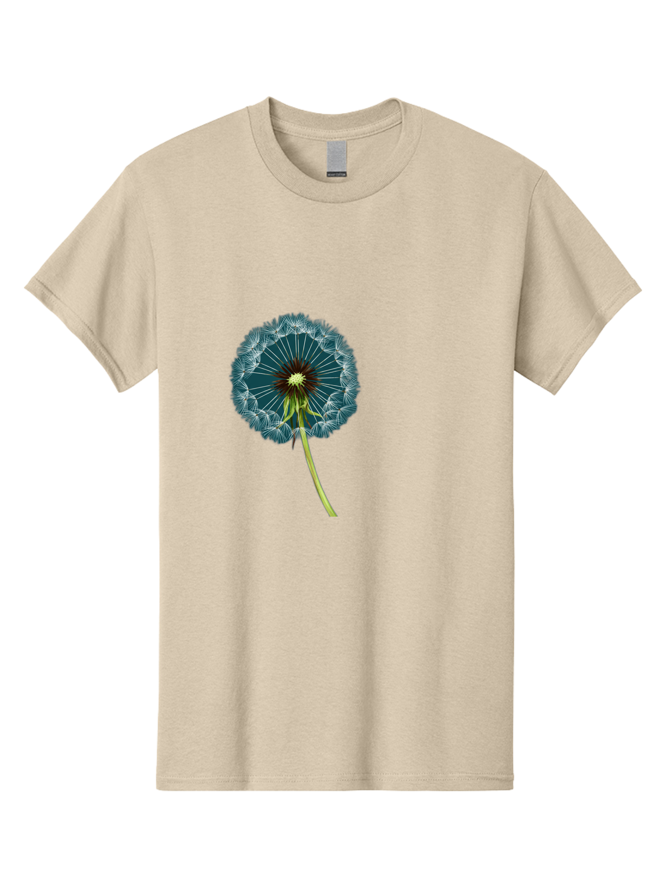 Dandelion-Seedhead-1 Men'S Graphic Tee, 100% Cotton, Comfortable Casual Summer Wear, Machine Washable, Vintage Camera, Old Camera, Antique Camera, Black Camera, Classic Photography, Photography Equipment, Nostalgic Device, Film Camera, Bak398