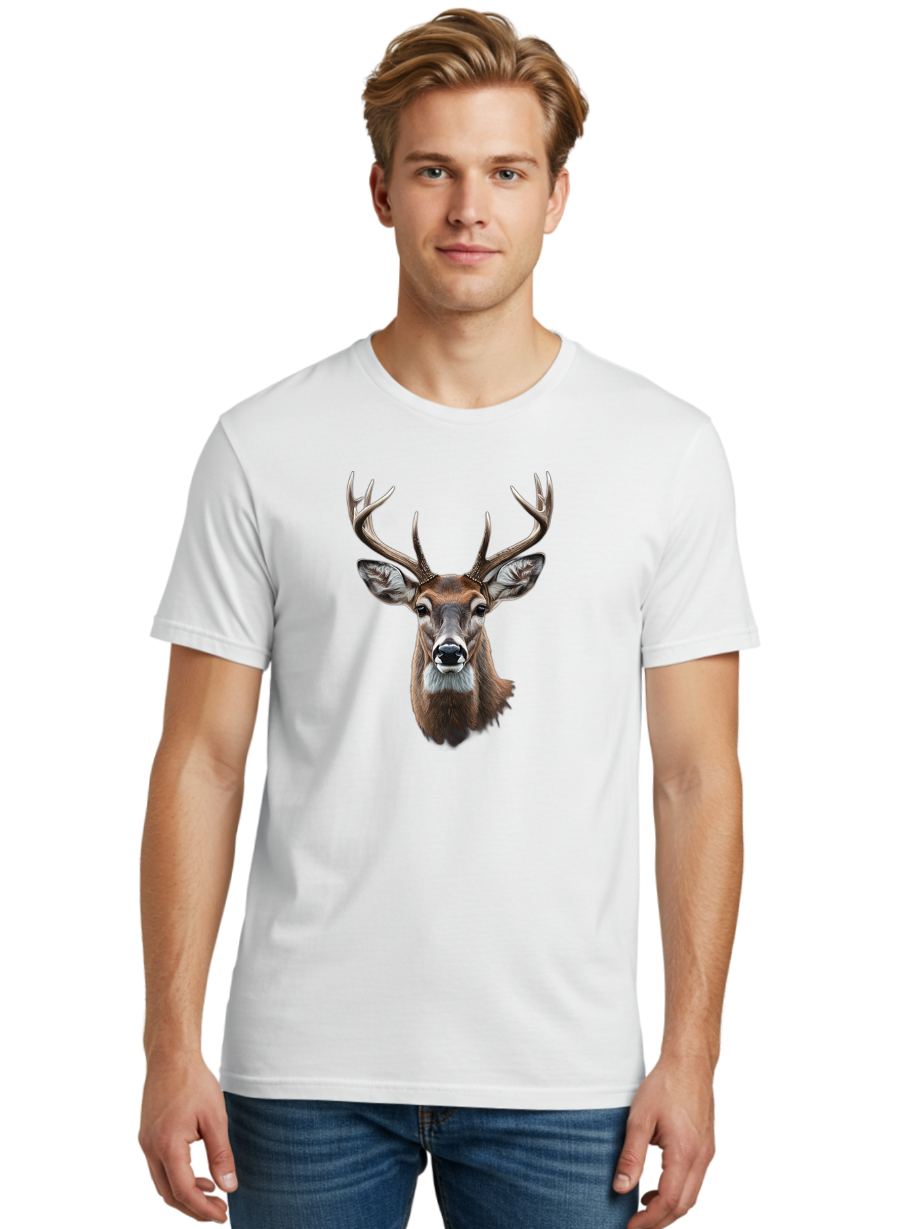 Deer-Head Men'S Graphic Tee, 100% Cotton, Comfortable Casual Summer Wear, Machine Washable, Vintage Camera, Old Camera, Antique Camera, Black Camera, Classic Photography, Photography Equipment, Nostalgic Device, Film Camera, Camera Art Bak401