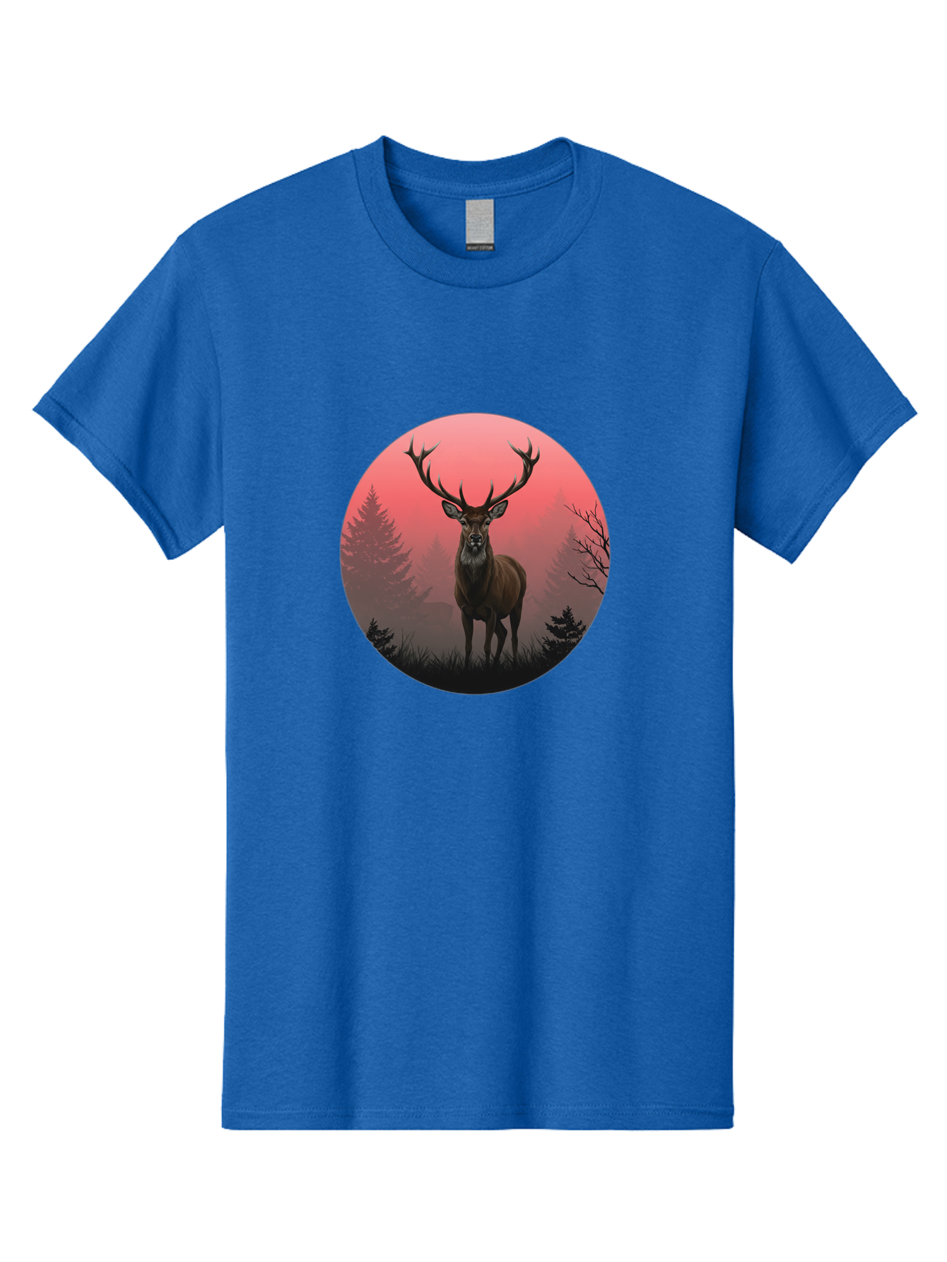 Deer-In-Forest Men'S Graphic Tee, 100% Cotton, Comfortable Casual Summer Wear, Machine Washable, Vintage Camera, Old Camera, Antique Camera, Black Camera, Classic Photography, Photography Equipment, Nostalgic Device, Film Camera, Camera Art Bak402
