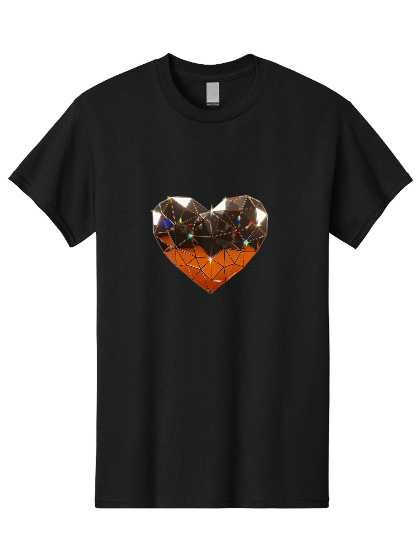 Diamond-Heart-1 Men'S Graphic Tee, 100% Cotton, Comfortable Casual Summer Wear, Machine Washable, Vintage Camera, Old Camera, Antique Camera, Black Camera, Classic Photography, Photography Equipment, Nostalgic Device, Film Camera, Camera Art Bak412