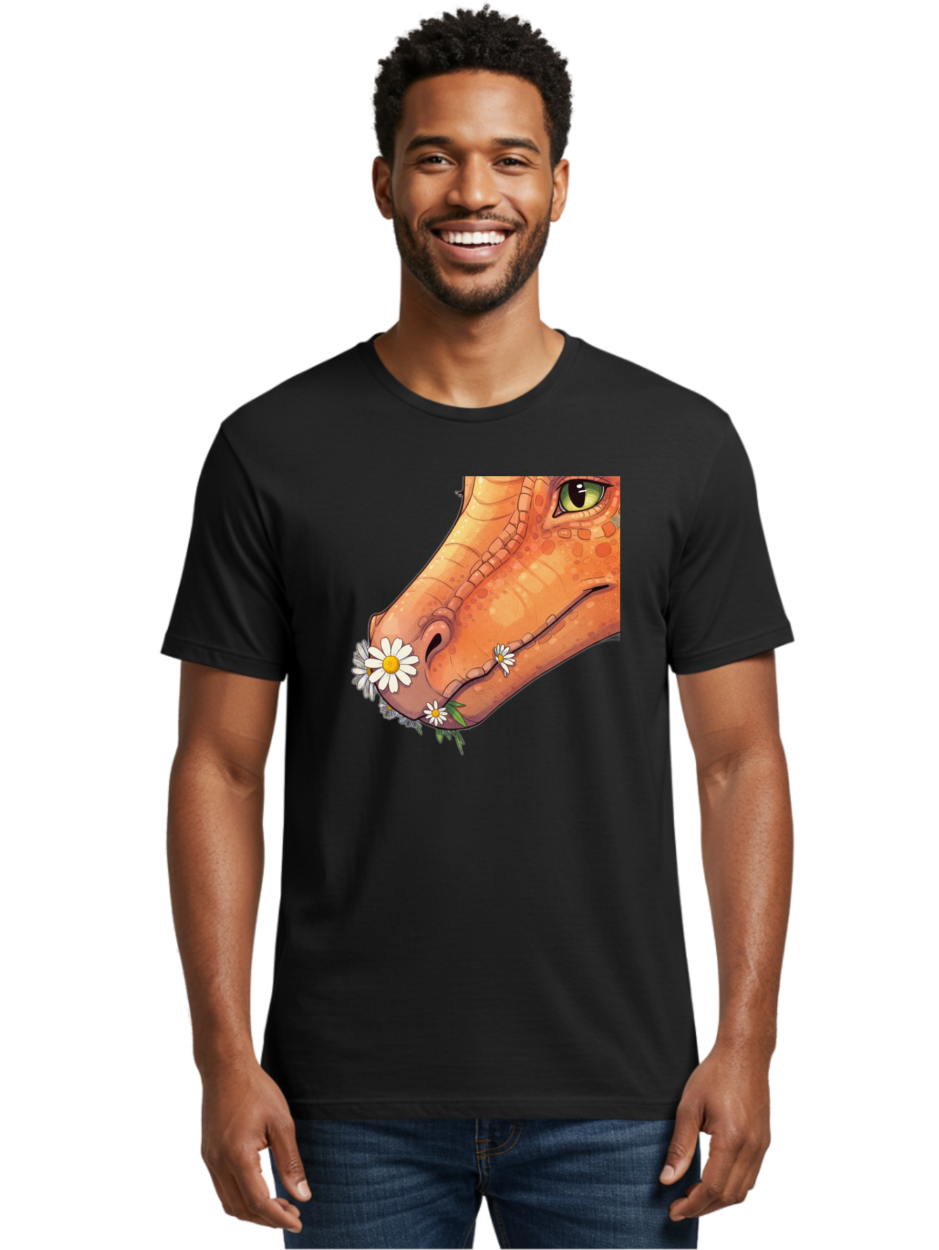 Dinosaur-Head Men'S Graphic Tee, 100% Cotton, Comfortable Casual Summer Wear, Machine Washable, Vintage Camera, Old Camera, Antique Camera, Black Camera, Classic Photography, Photography Equipment, Nostalgic Device, Film Camera, Camera Art Bak420