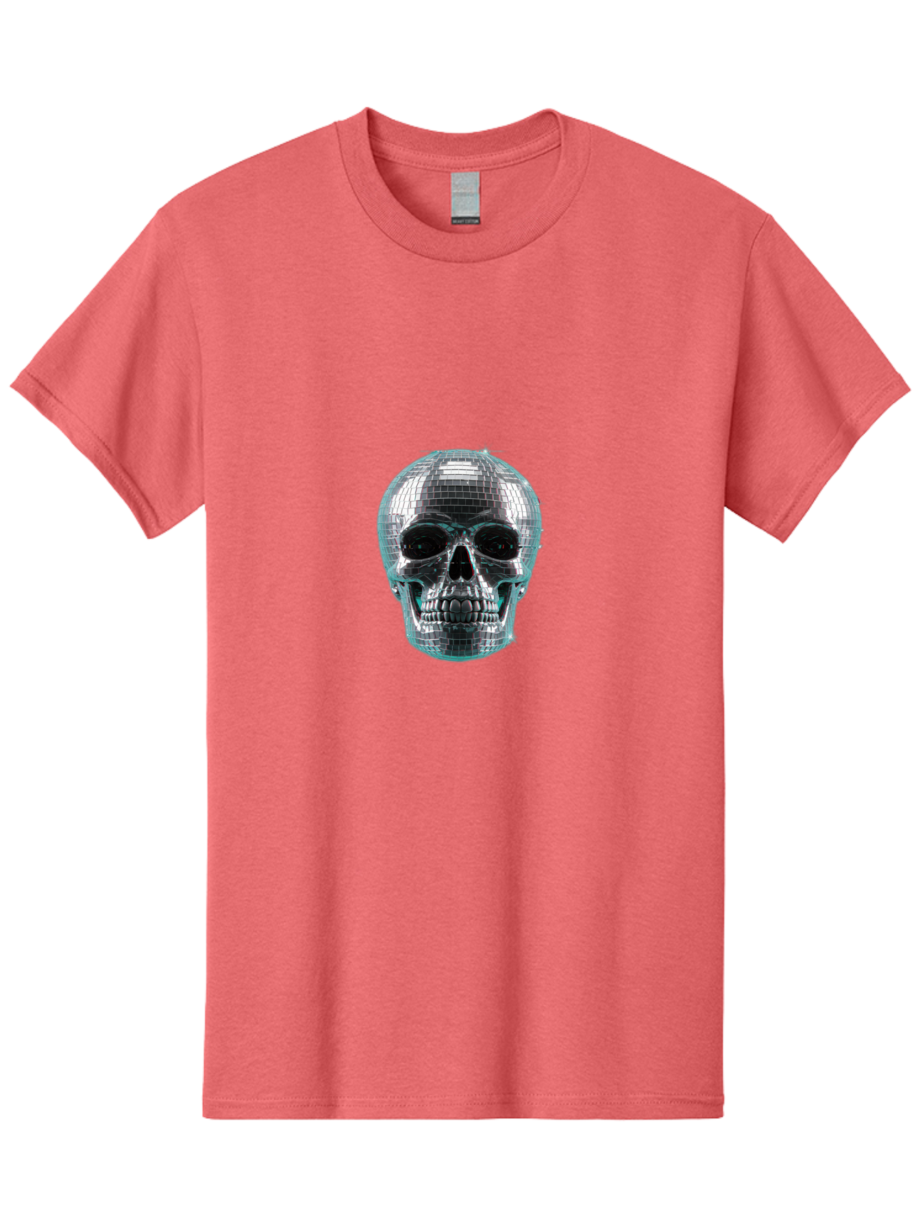 Disco-Ball-Skull-2 Men'S Graphic Tee, 100% Cotton, Comfortable Casual Summer Wear, Machine Washable, Vintage Camera, Old Camera, Antique Camera, Black Camera, Classic Photography, Photography Equipment, Nostalgic Device, Film Camera, Bak422