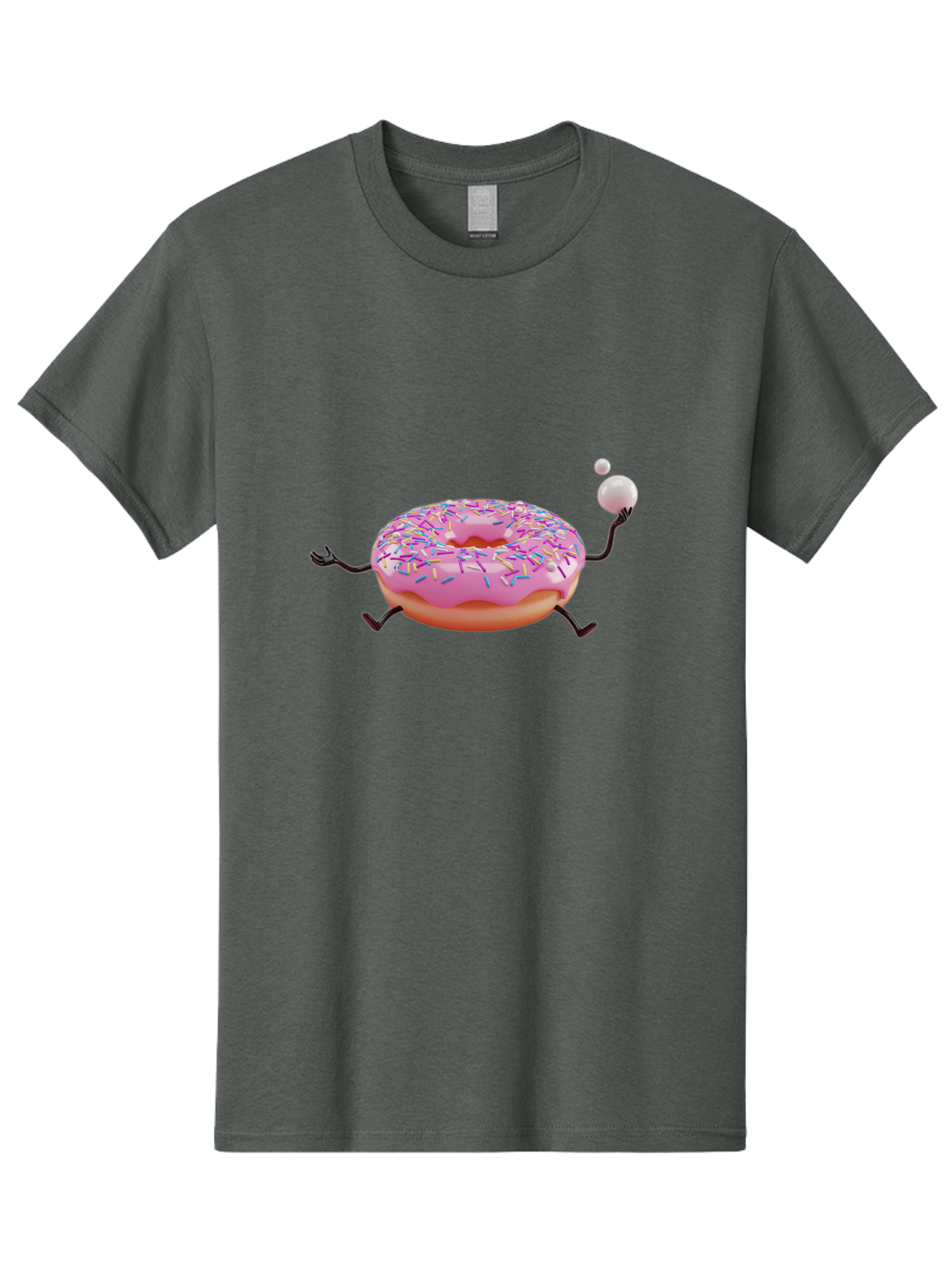 Donut-With-Arms Men'S Graphic Tee, 100% Cotton, Comfortable Casual Summer Wear, Machine Washable, Vintage Camera, Old Camera, Antique Camera, Black Camera, Classic Photography, Photography Equipment, Nostalgic Device, Film Camera, Camera Art Bak443