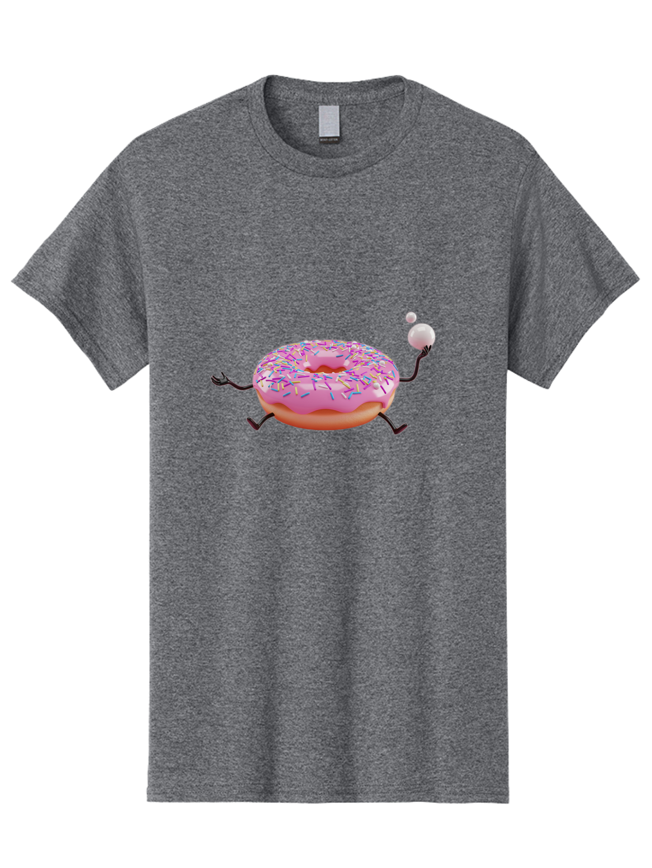 Donut-With-Arms Men'S Graphic Tee, 100% Cotton, Comfortable Casual Summer Wear, Machine Washable, Vintage Camera, Old Camera, Antique Camera, Black Camera, Classic Photography, Photography Equipment, Nostalgic Device, Film Camera, Camera Art Bak443