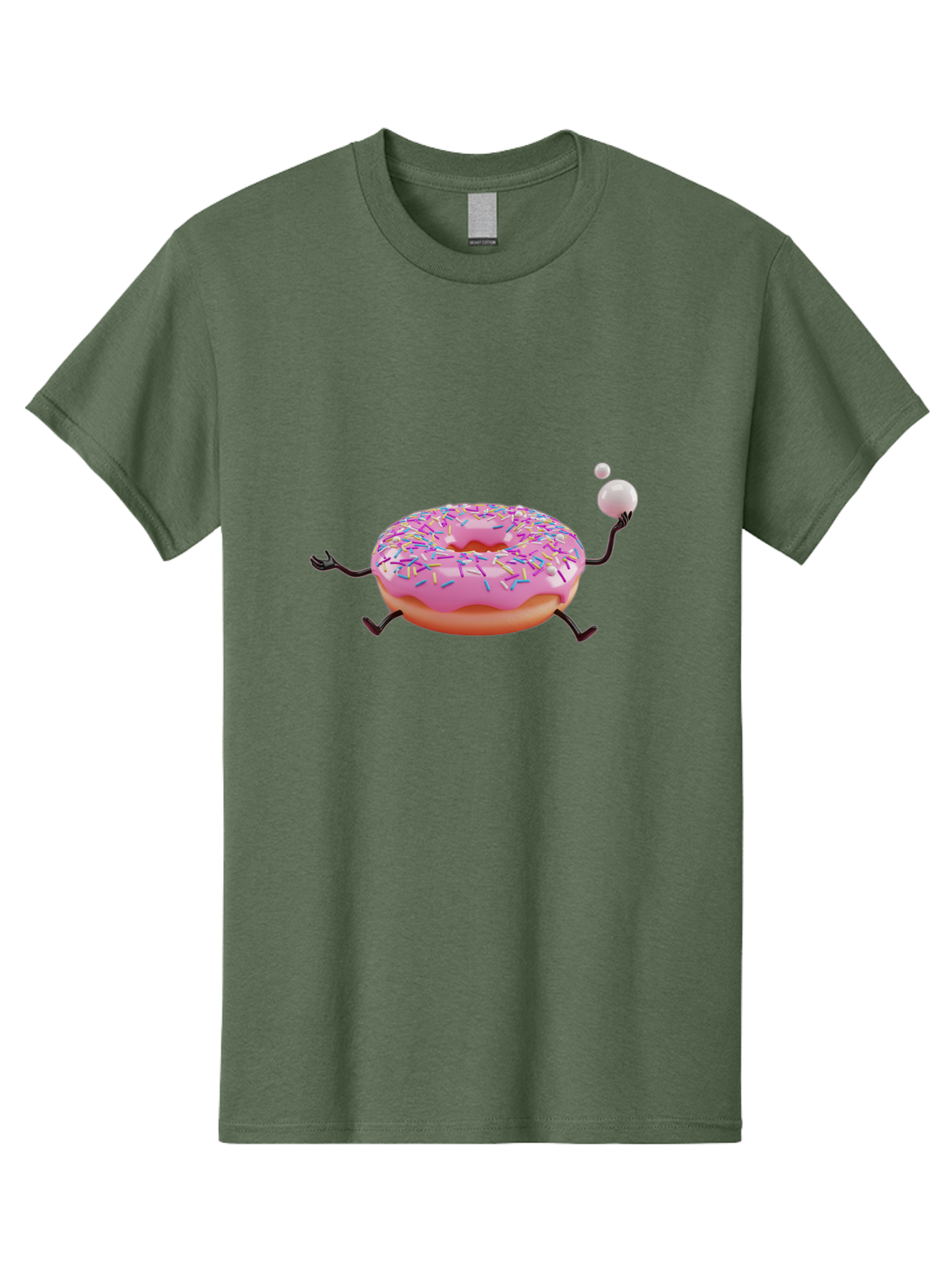 Donut-With-Arms Men'S Graphic Tee, 100% Cotton, Comfortable Casual Summer Wear, Machine Washable, Vintage Camera, Old Camera, Antique Camera, Black Camera, Classic Photography, Photography Equipment, Nostalgic Device, Film Camera, Camera Art Bak443