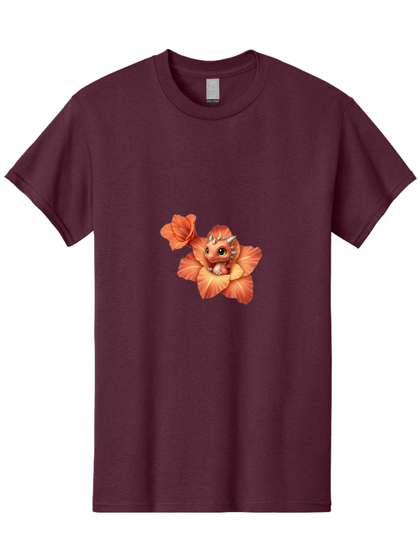 Dragon-In-Flower-1 Men'S Graphic Tee, 100% Cotton, Comfortable Casual Summer Wear, Machine Washable, Vintage Camera, Old Camera, Antique Camera, Black Camera, Classic Photography, Photography Equipment, Nostalgic Device, Film Camera, Bak453