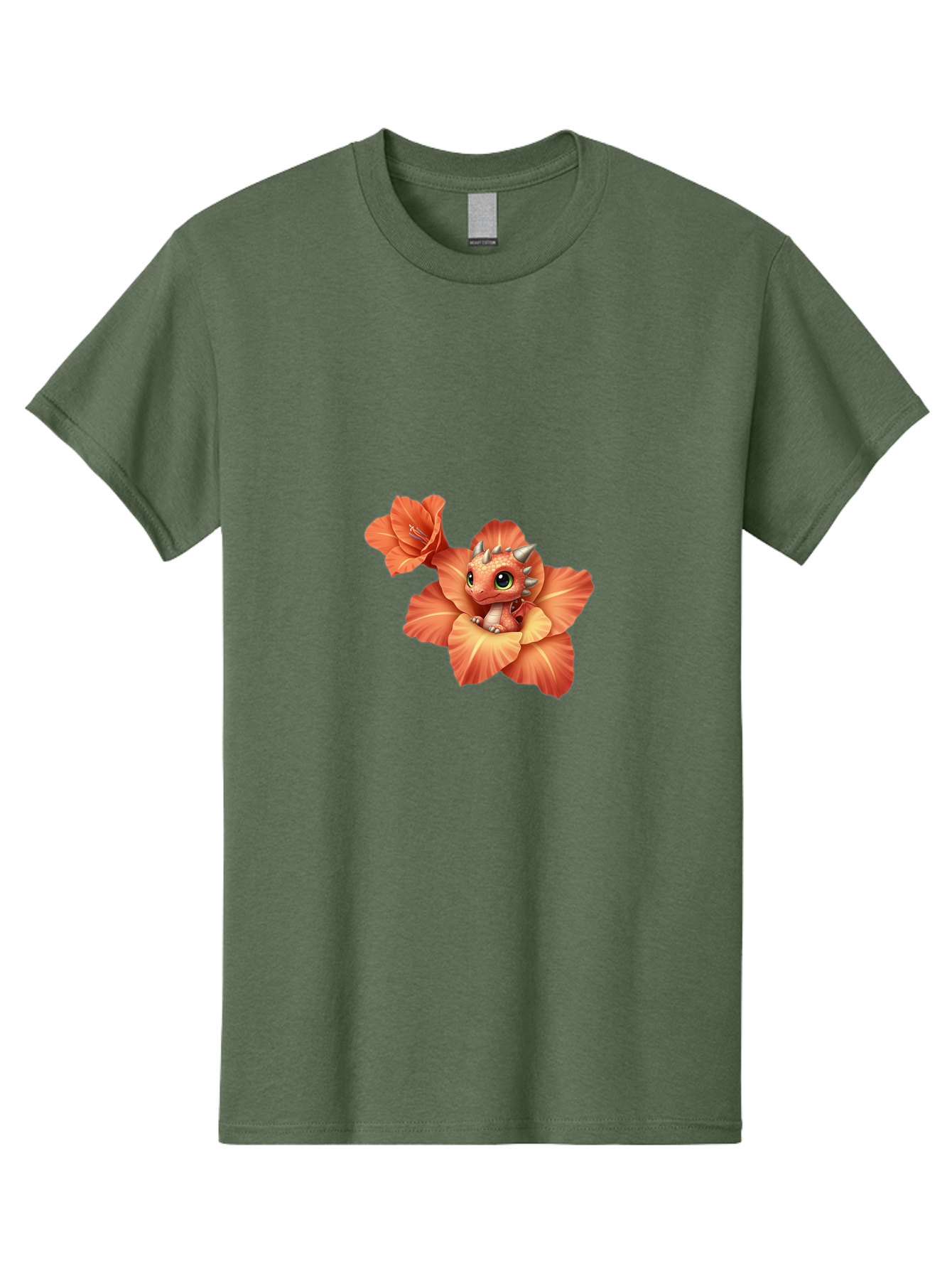Dragon-In-Flower-1 Men'S Graphic Tee, 100% Cotton, Comfortable Casual Summer Wear, Machine Washable, Vintage Camera, Old Camera, Antique Camera, Black Camera, Classic Photography, Photography Equipment, Nostalgic Device, Film Camera, Bak453