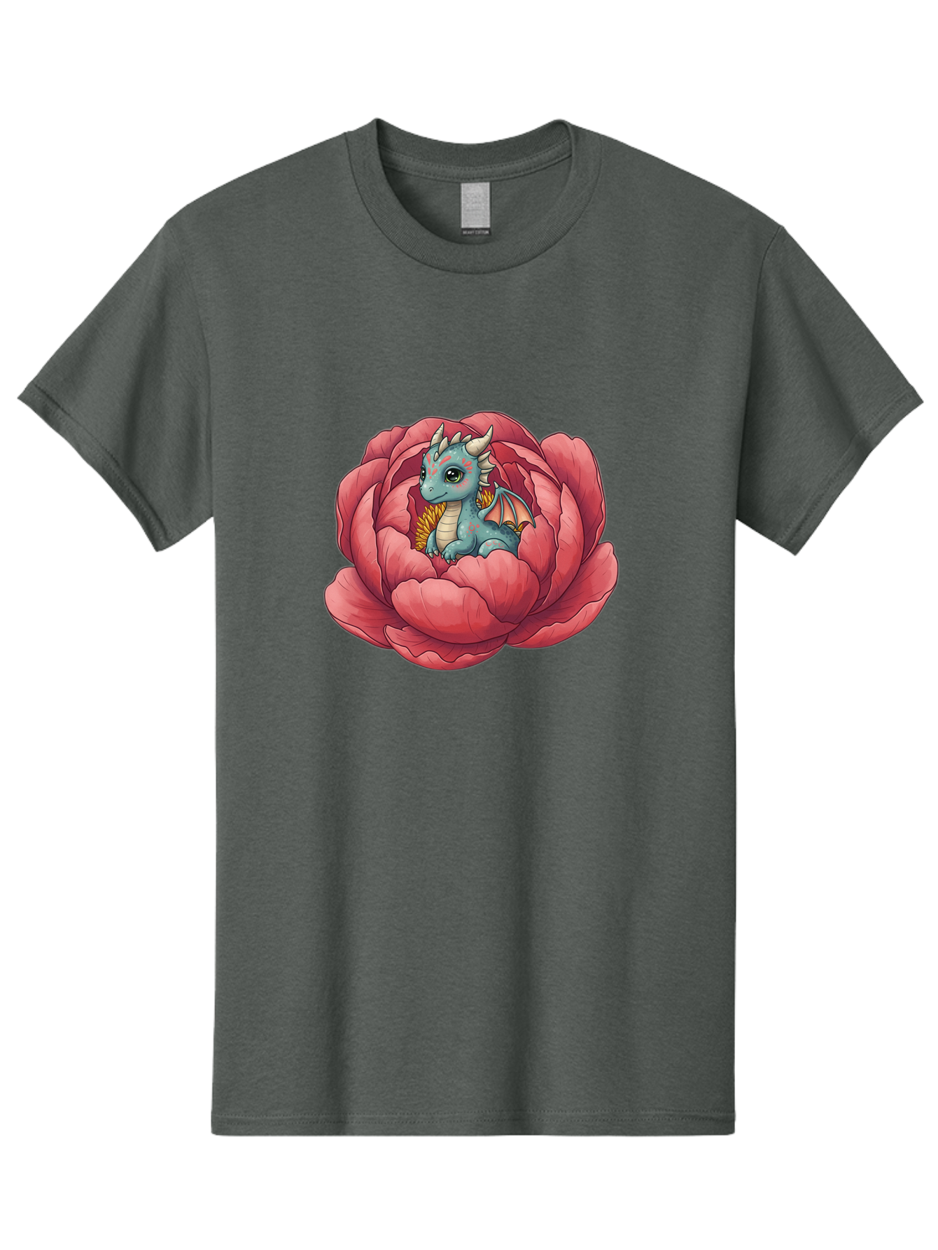 Dragon-In-Flower-2 Men'S Graphic Tee, 100% Cotton, Comfortable Casual Summer Wear, Machine Washable, Vintage Camera, Old Camera, Antique Camera, Black Camera, Classic Photography, Photography Equipment, Nostalgic Device, Film Camera, Bak454