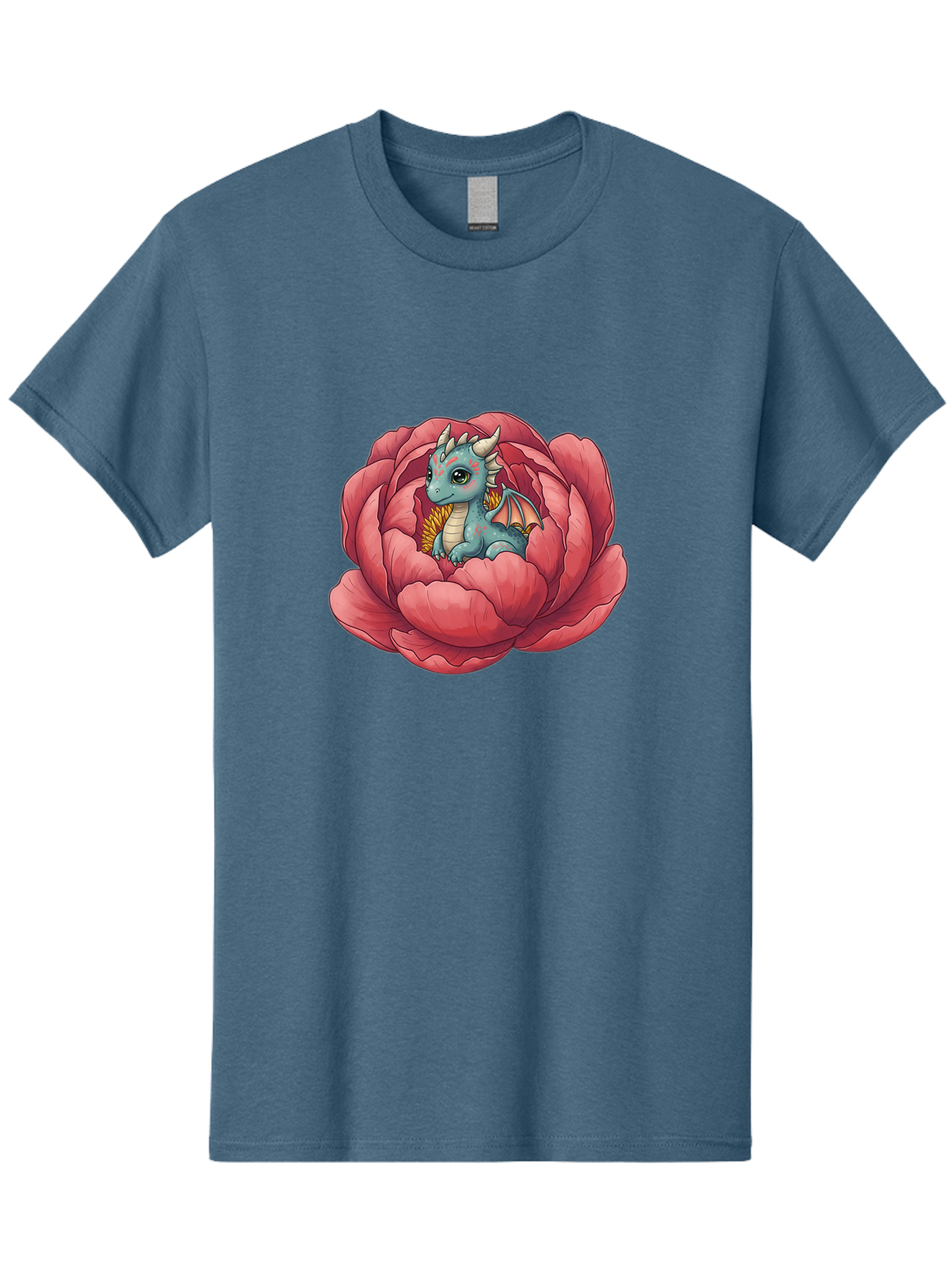 Dragon-In-Flower-2 Men'S Graphic Tee, 100% Cotton, Comfortable Casual Summer Wear, Machine Washable, Vintage Camera, Old Camera, Antique Camera, Black Camera, Classic Photography, Photography Equipment, Nostalgic Device, Film Camera, Bak454
