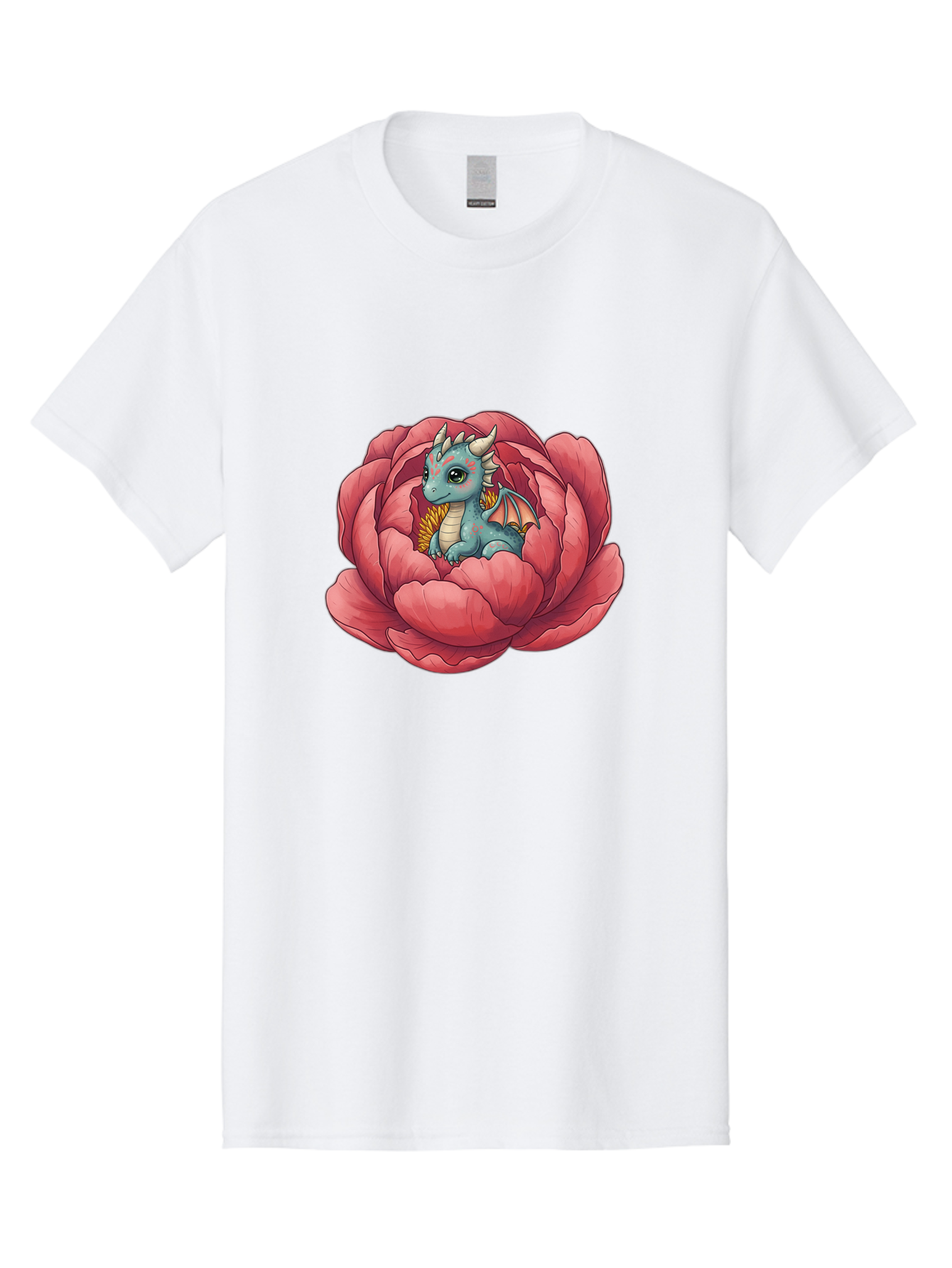 Dragon-In-Flower-2 Men'S Graphic Tee, 100% Cotton, Comfortable Casual Summer Wear, Machine Washable, Vintage Camera, Old Camera, Antique Camera, Black Camera, Classic Photography, Photography Equipment, Nostalgic Device, Film Camera, Bak454