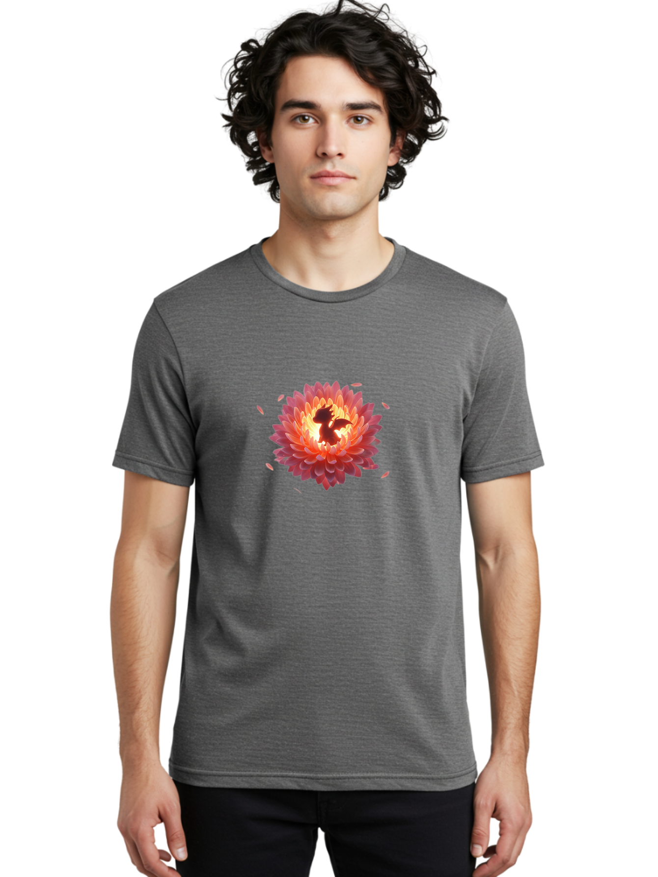 Dragon-In-Flower Men'S Graphic Tee, 100% Cotton, Comfortable Casual Summer Wear, Machine Washable, Vintage Camera, Old Camera, Antique Camera, Black Camera, Classic Photography, Photography Equipment, Nostalgic Device, Film Camera, Camera Art Bak455
