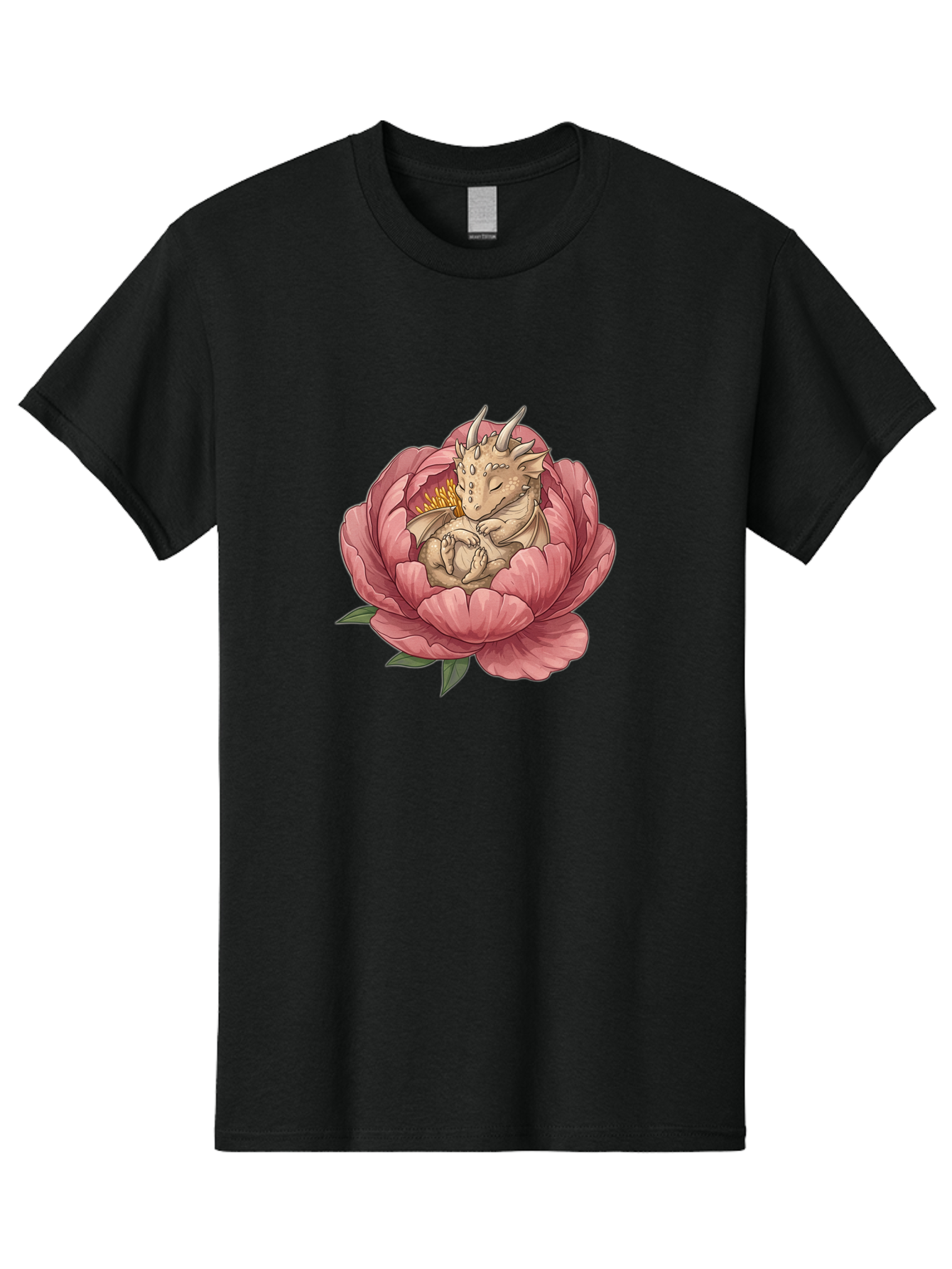Dragon-In-Peony-1 Men'S Graphic Tee, 100% Cotton, Comfortable Casual Summer Wear, Machine Washable, Vintage Camera, Old Camera, Antique Camera, Black Camera, Classic Photography, Photography Equipment, Nostalgic Device, Film Camera, Camera Art Bak461