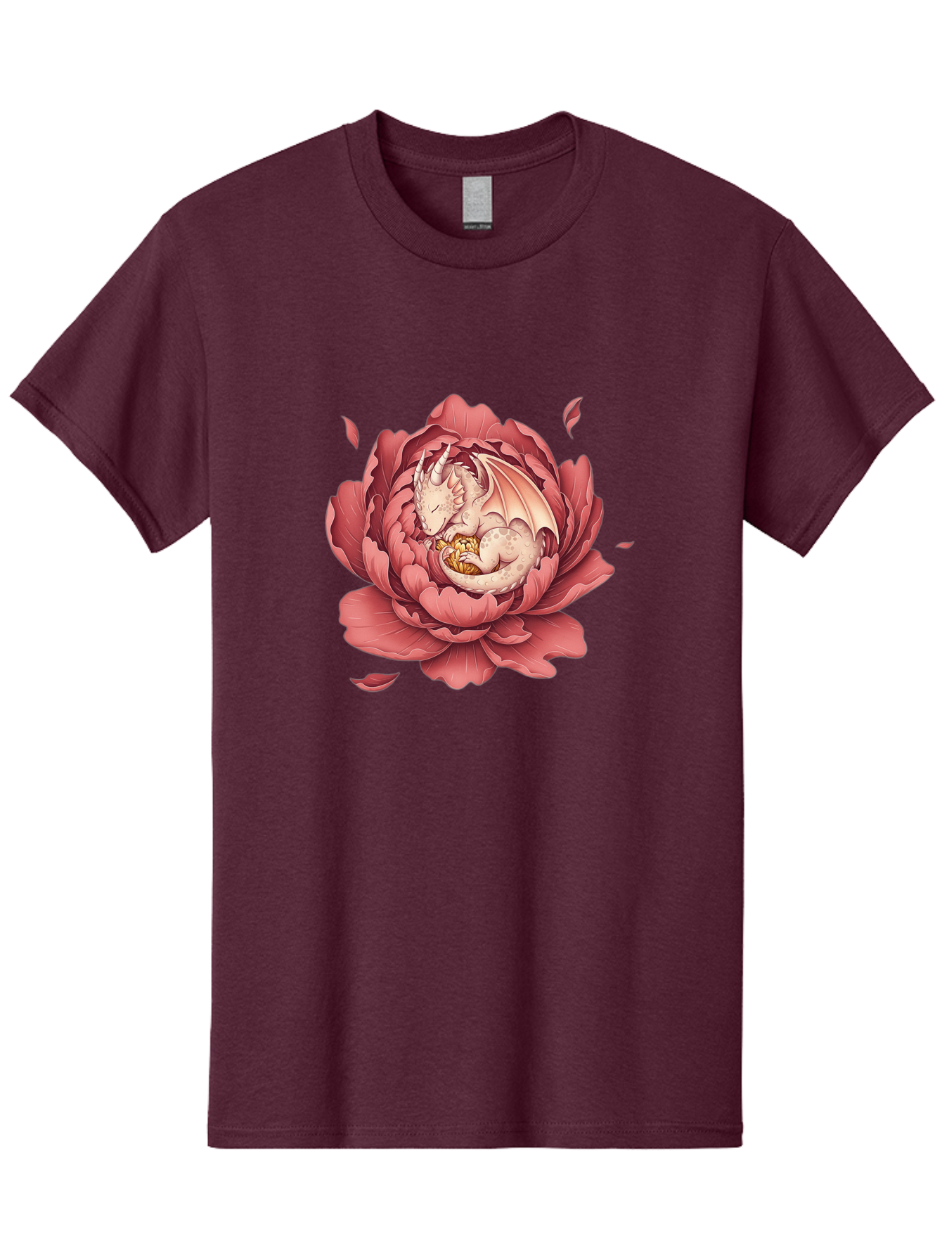 Dragon-In-Peony-Flower Men'S Graphic Tee, 100% Cotton, Comfortable Casual Summer Wear, Machine Washable, Vintage Camera, Old Camera, Antique Camera, Black Camera, Classic Photography, Photography Equipment, Nostalgic Device, Film Camera, Bak462