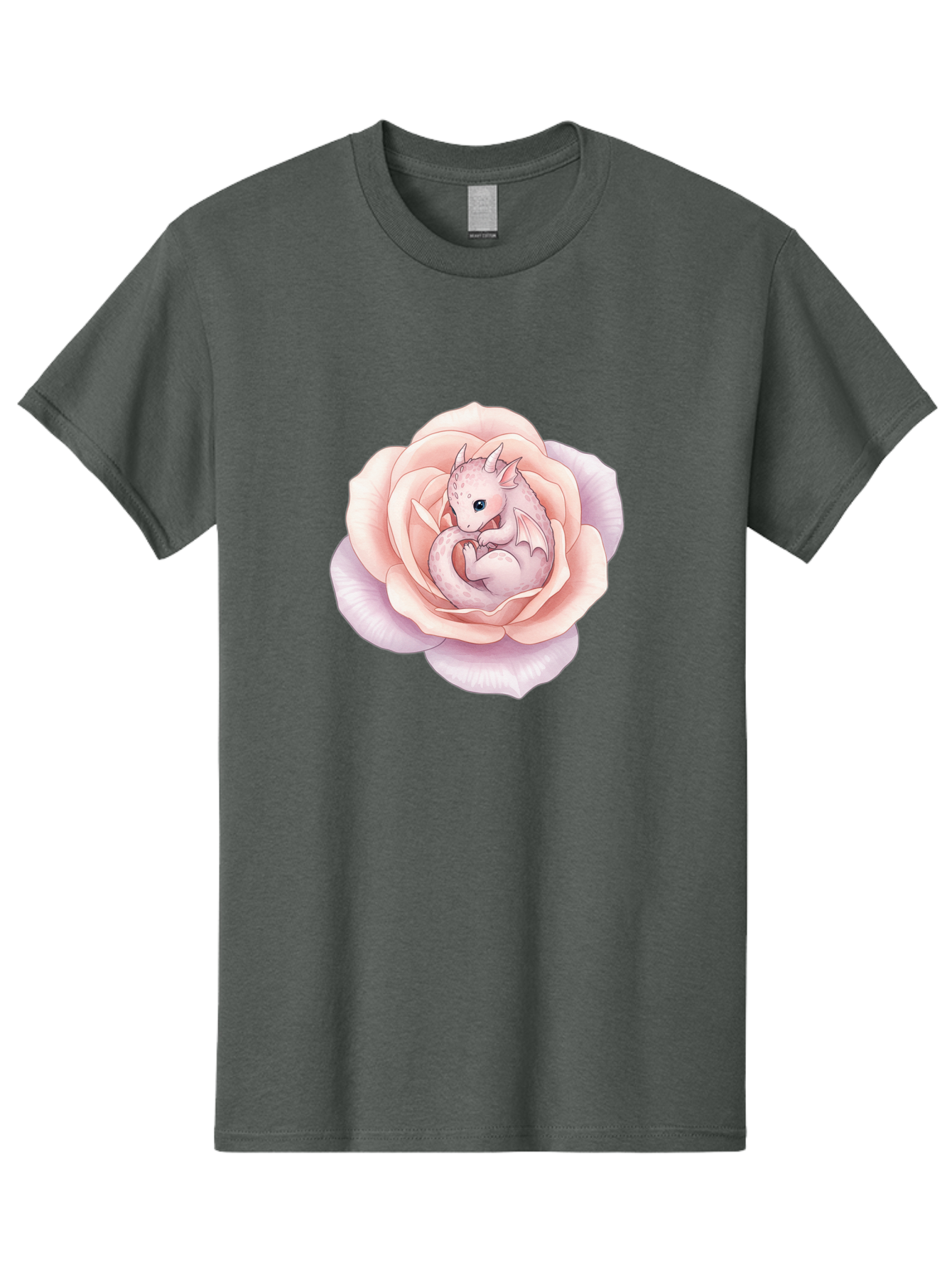 Dragon-In-Rose-3 Men'S Graphic Tee, 100% Cotton, Comfortable Casual Summer Wear, Machine Washable, Vintage Camera, Old Camera, Antique Camera, Black Camera, Classic Photography, Photography Equipment, Nostalgic Device, Film Camera, Camera Art Bak466