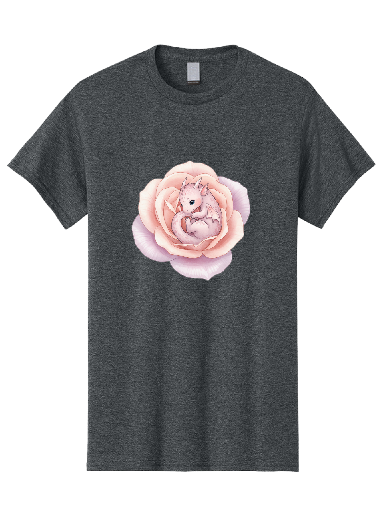 Dragon-In-Rose-3 Men'S Graphic Tee, 100% Cotton, Comfortable Casual Summer Wear, Machine Washable, Vintage Camera, Old Camera, Antique Camera, Black Camera, Classic Photography, Photography Equipment, Nostalgic Device, Film Camera, Camera Art Bak466