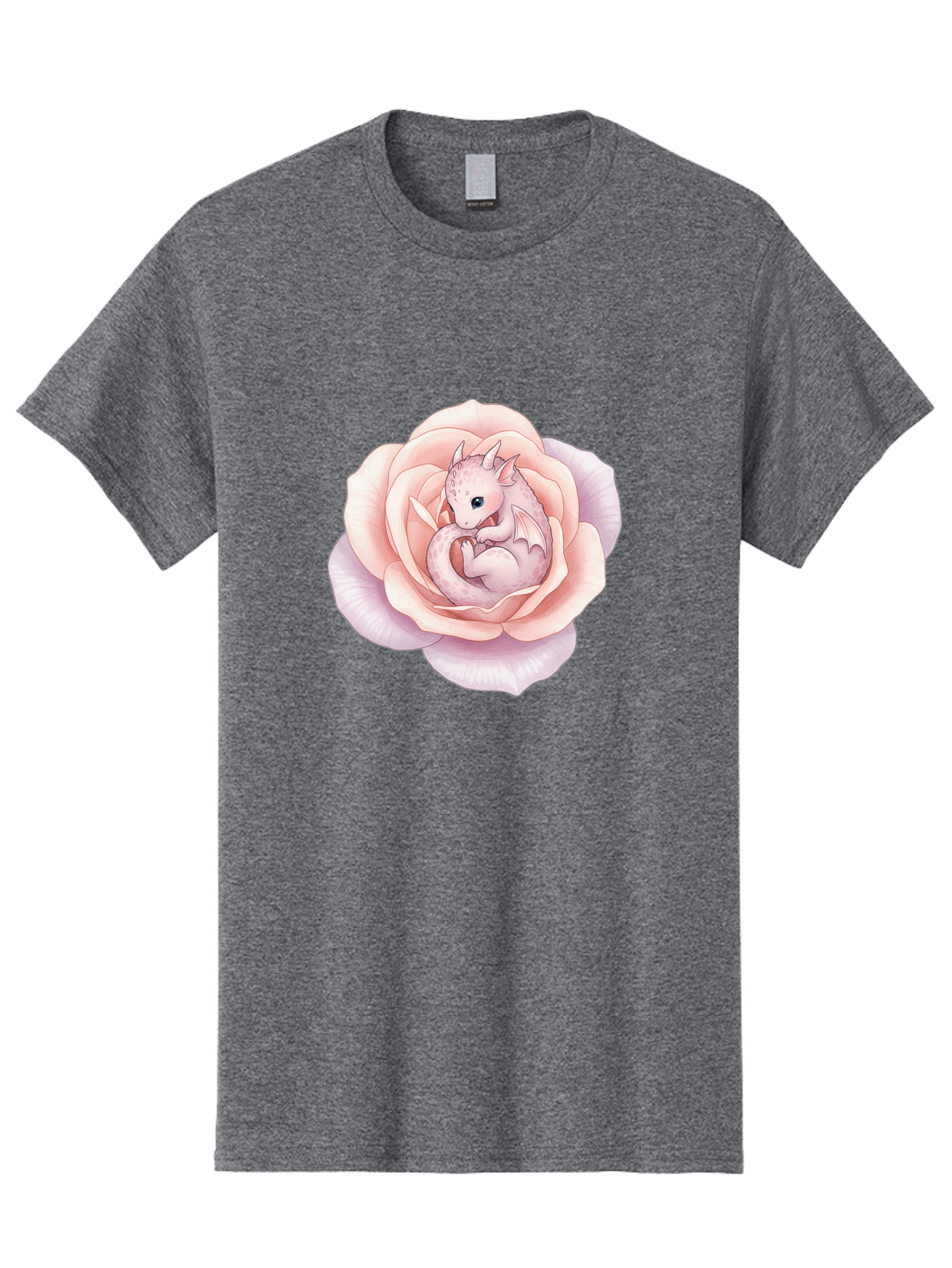 Dragon-In-Rose-3 Men'S Graphic Tee, 100% Cotton, Comfortable Casual Summer Wear, Machine Washable, Vintage Camera, Old Camera, Antique Camera, Black Camera, Classic Photography, Photography Equipment, Nostalgic Device, Film Camera, Camera Art Bak466