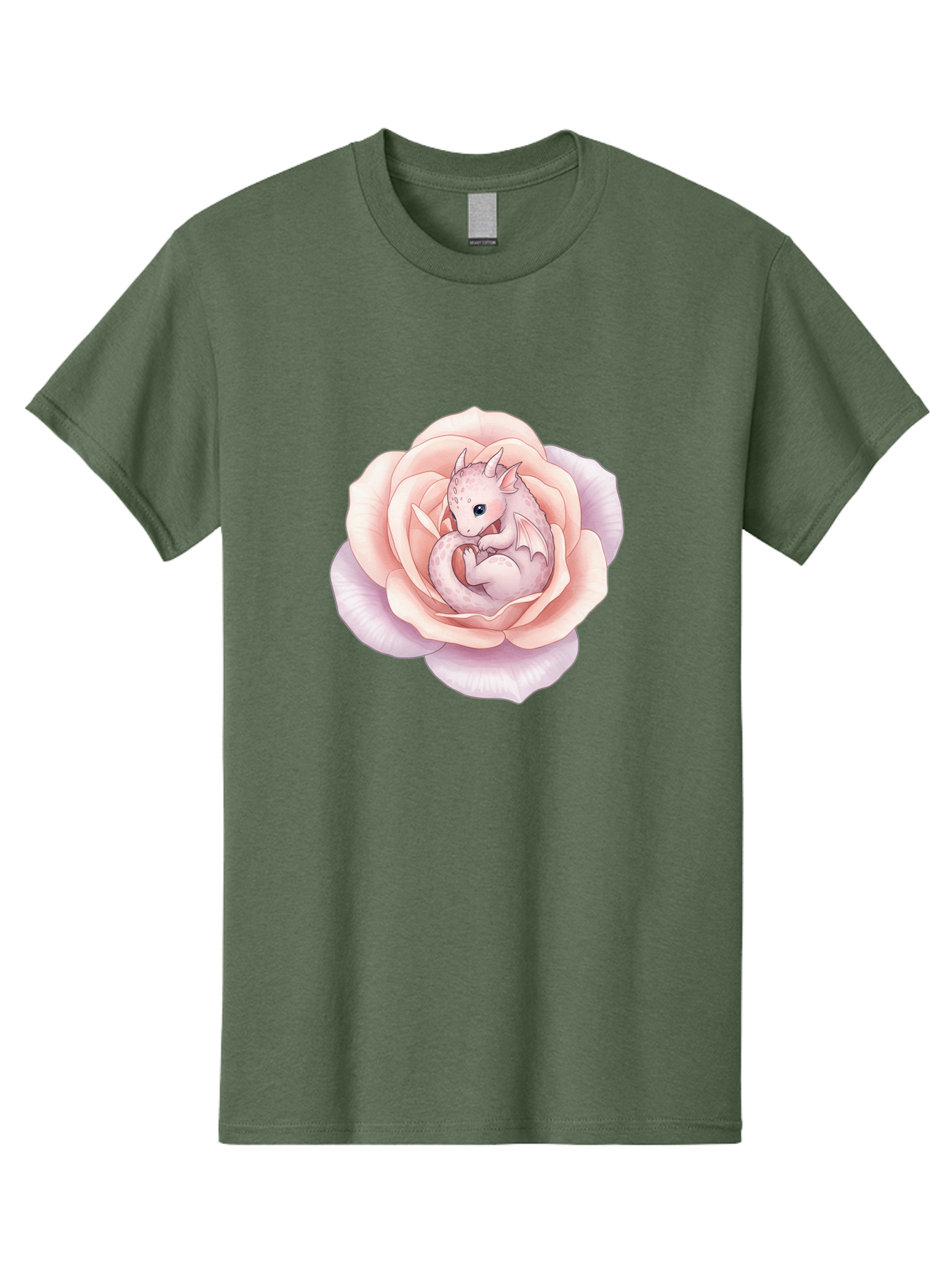 Dragon-In-Rose-3 Men'S Graphic Tee, 100% Cotton, Comfortable Casual Summer Wear, Machine Washable, Vintage Camera, Old Camera, Antique Camera, Black Camera, Classic Photography, Photography Equipment, Nostalgic Device, Film Camera, Camera Art Bak466