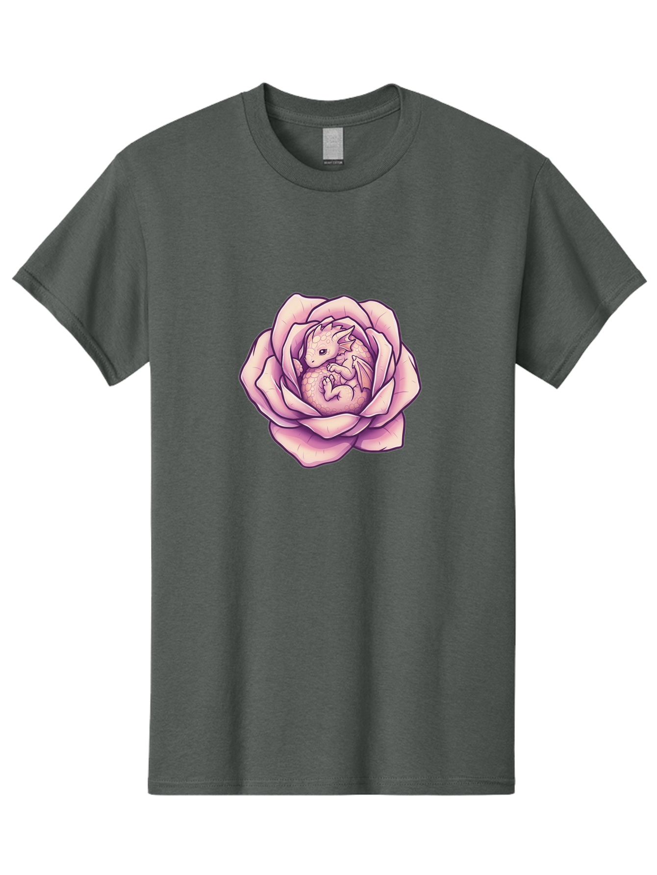Dragon-In-Rose-7 Men'S Graphic Tee, 100% Cotton, Comfortable Casual Summer Wear, Machine Washable, Vintage Camera, Old Camera, Antique Camera, Black Camera, Classic Photography, Photography Equipment, Nostalgic Device, Film Camera, Camera Art Bak470