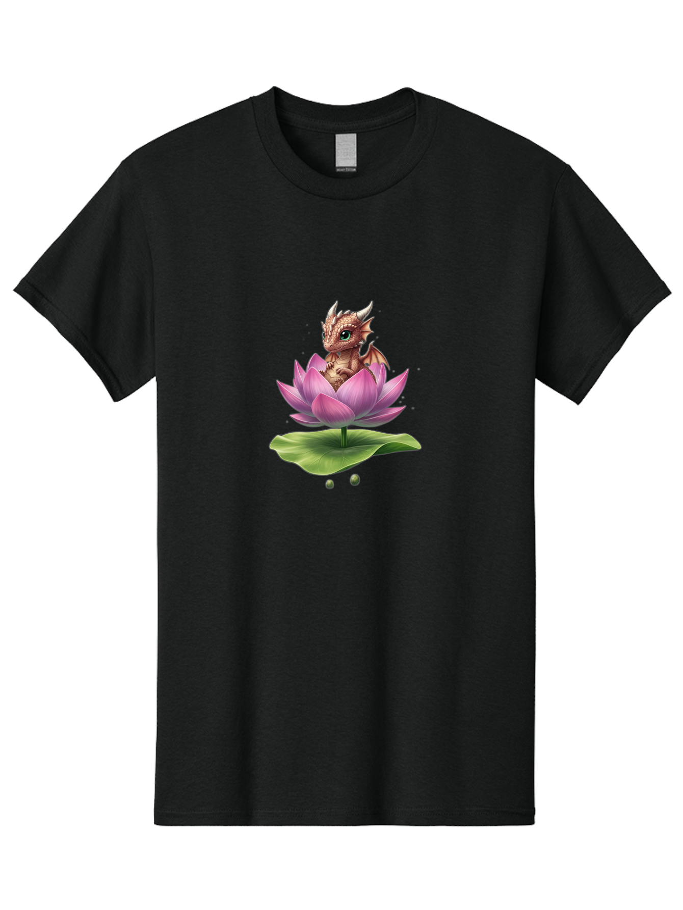 Dragon-On-Lotus-Flower-1 Men'S Graphic Tee, 100% Cotton, Comfortable Casual Summer Wear, Machine Washable, Vintage Camera, Old Camera, Antique Camera, Black Camera, Classic Photography, Photography Equipment, Nostalgic Device, Film Camera, Bak483