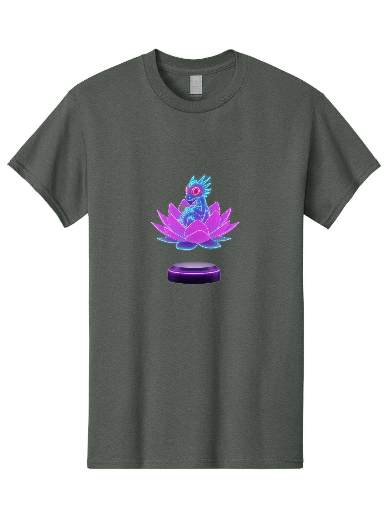 Dragon-On-Lotus-Flower-2 Men'S Graphic Tee, 100% Cotton, Comfortable Casual Summer Wear, Machine Washable, Vintage Camera, Old Camera, Antique Camera, Black Camera, Classic Photography, Photography Equipment, Nostalgic Device, Film Camera, Bak484