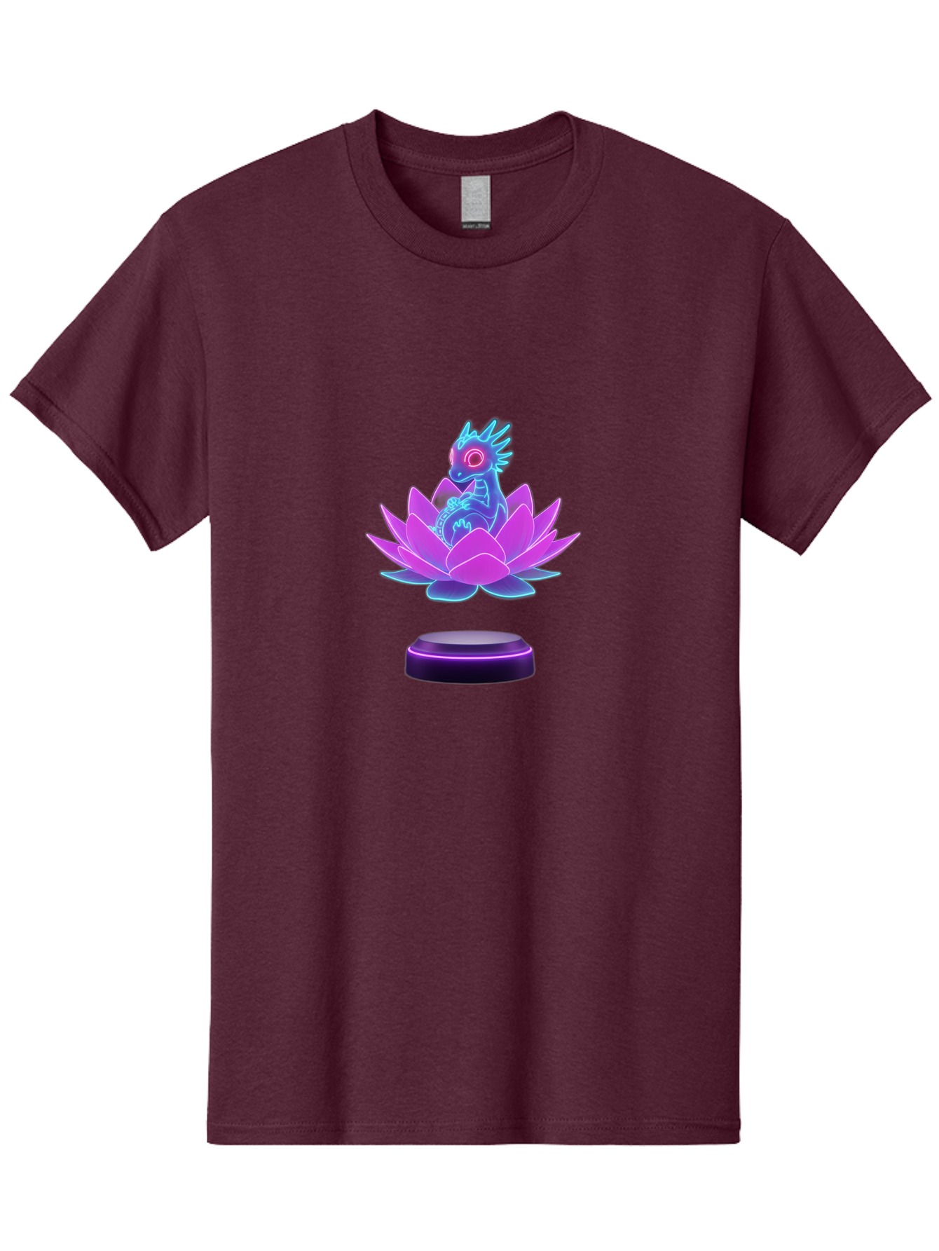 Dragon-On-Lotus-Flower-2 Men'S Graphic Tee, 100% Cotton, Comfortable Casual Summer Wear, Machine Washable, Vintage Camera, Old Camera, Antique Camera, Black Camera, Classic Photography, Photography Equipment, Nostalgic Device, Film Camera, Bak484