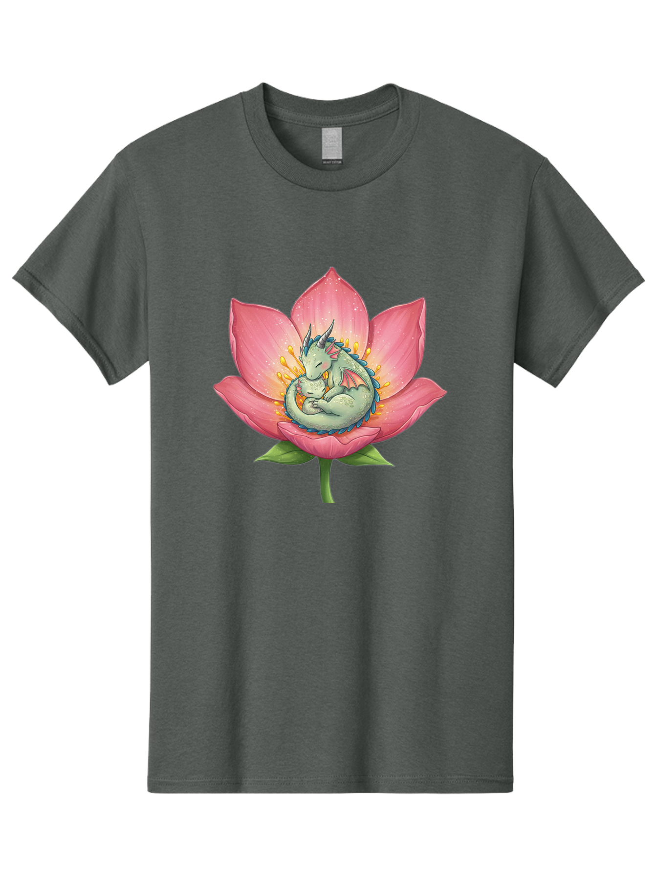 Dragon-Sleeping-On-Pink-Lotus-Flower Men'S Graphic Tee, 100% Cotton, Comfortable Casual Summer Wear, Machine Washable, Vintage Camera, Old Camera, Antique Camera, Black Camera, Classic Photography, Photography Equipment, Nostalgic Device, Bak490