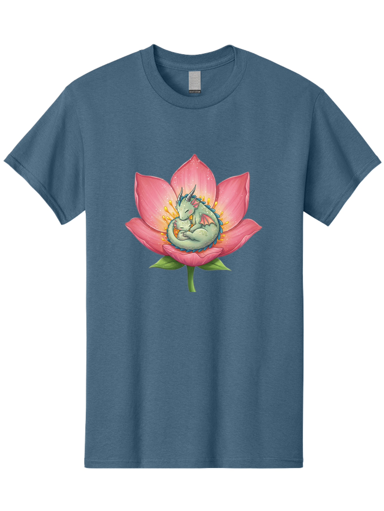 Dragon-Sleeping-On-Pink-Lotus-Flower Men'S Graphic Tee, 100% Cotton, Comfortable Casual Summer Wear, Machine Washable, Vintage Camera, Old Camera, Antique Camera, Black Camera, Classic Photography, Photography Equipment, Nostalgic Device, Bak490