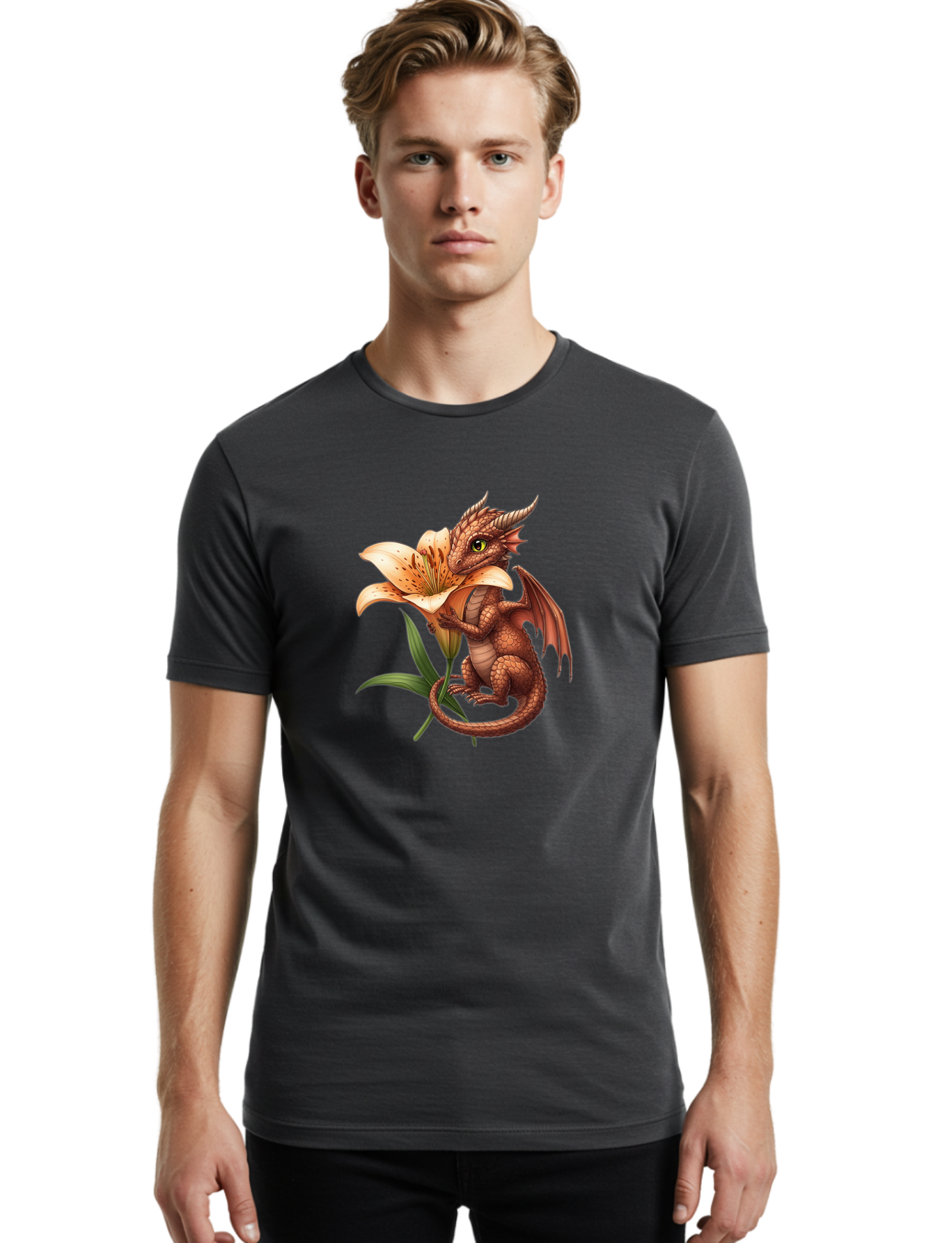 Dragon-Sniffing-Lily Men'S Graphic Tee, 100% Cotton, Comfortable Casual Summer Wear, Machine Washable, Vintage Camera, Old Camera, Antique Camera, Black Camera, Classic Photography, Photography Equipment, Nostalgic Device, Film Camera, Bak491