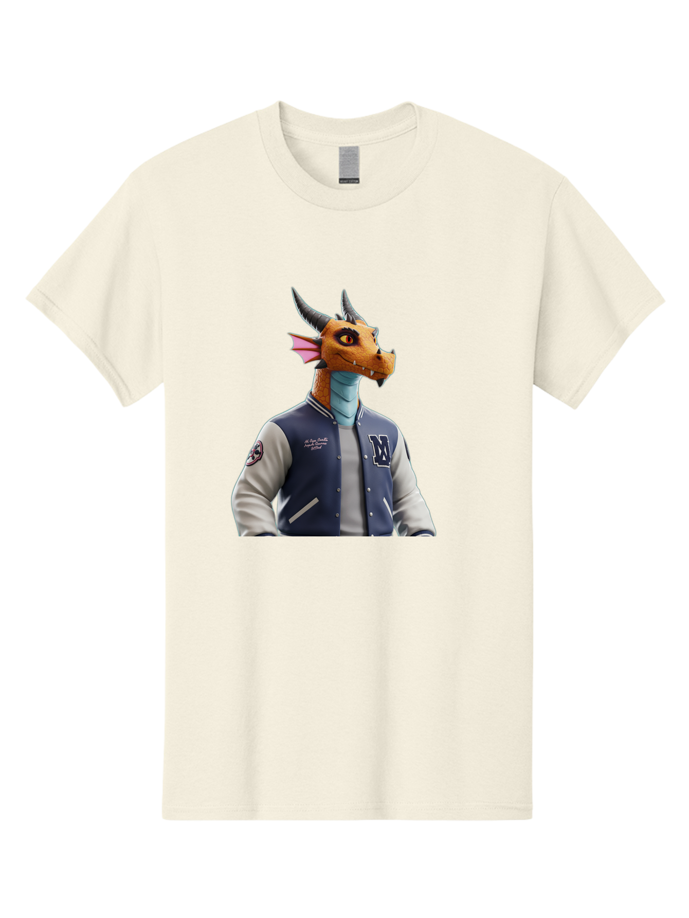 Dragon-Varsity-Jacket-1 Men'S Graphic Tee, 100% Cotton, Comfortable Casual Summer Wear, Machine Washable, Vintage Camera, Old Camera, Antique Camera, Black Camera, Classic Photography, Photography Equipment, Nostalgic Device, Film Camera, Bak493