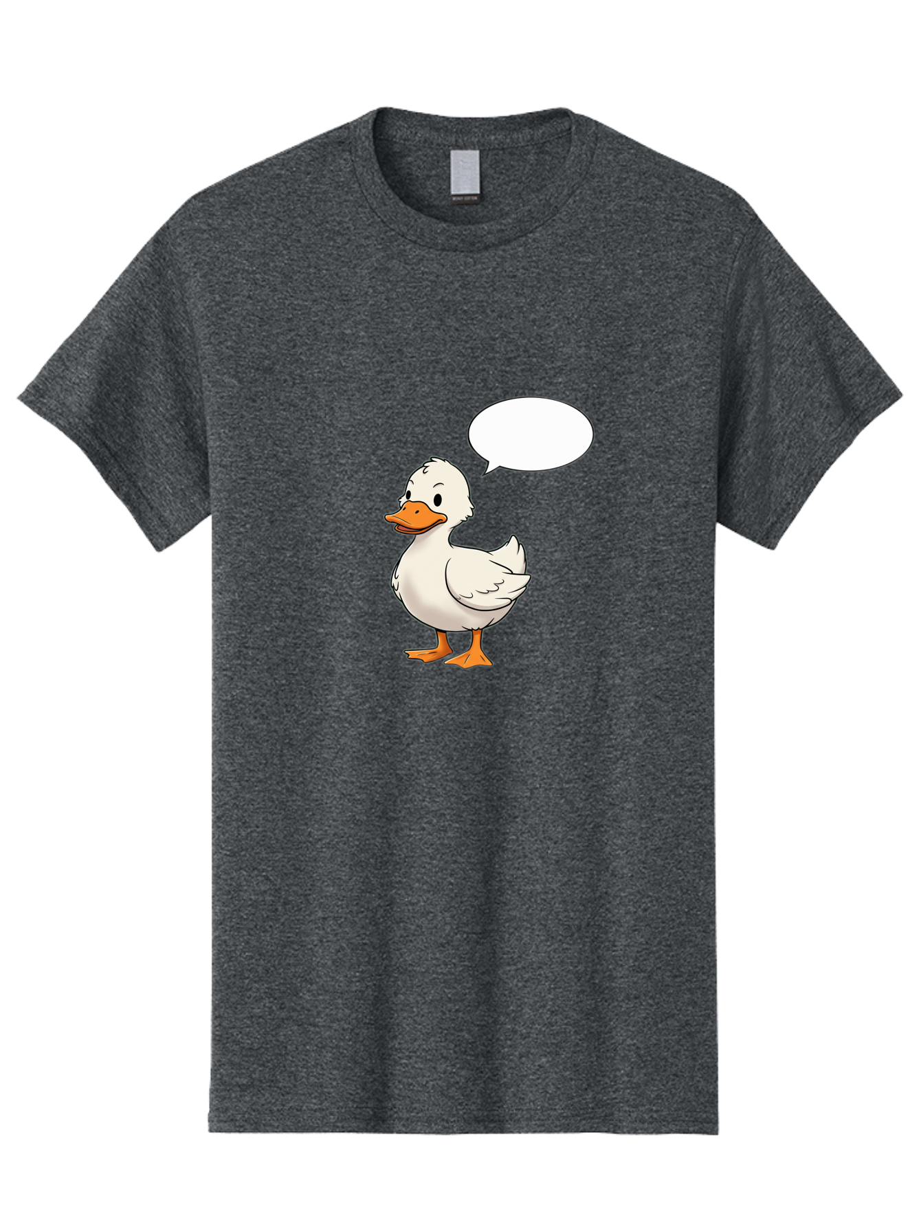 Duck-With-Speech-Bubble Men'S Graphic Tee, 100% Cotton, Comfortable Casual Summer Wear, Machine Washable, Vintage Camera, Old Camera, Antique Camera, Black Camera, Classic Photography, Photography Equipment, Nostalgic Device, Film Camera, Bak503