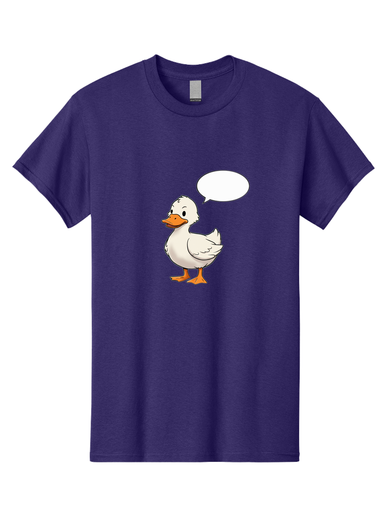 Duck-With-Speech-Bubble Men'S Graphic Tee, 100% Cotton, Comfortable Casual Summer Wear, Machine Washable, Vintage Camera, Old Camera, Antique Camera, Black Camera, Classic Photography, Photography Equipment, Nostalgic Device, Film Camera, Bak503