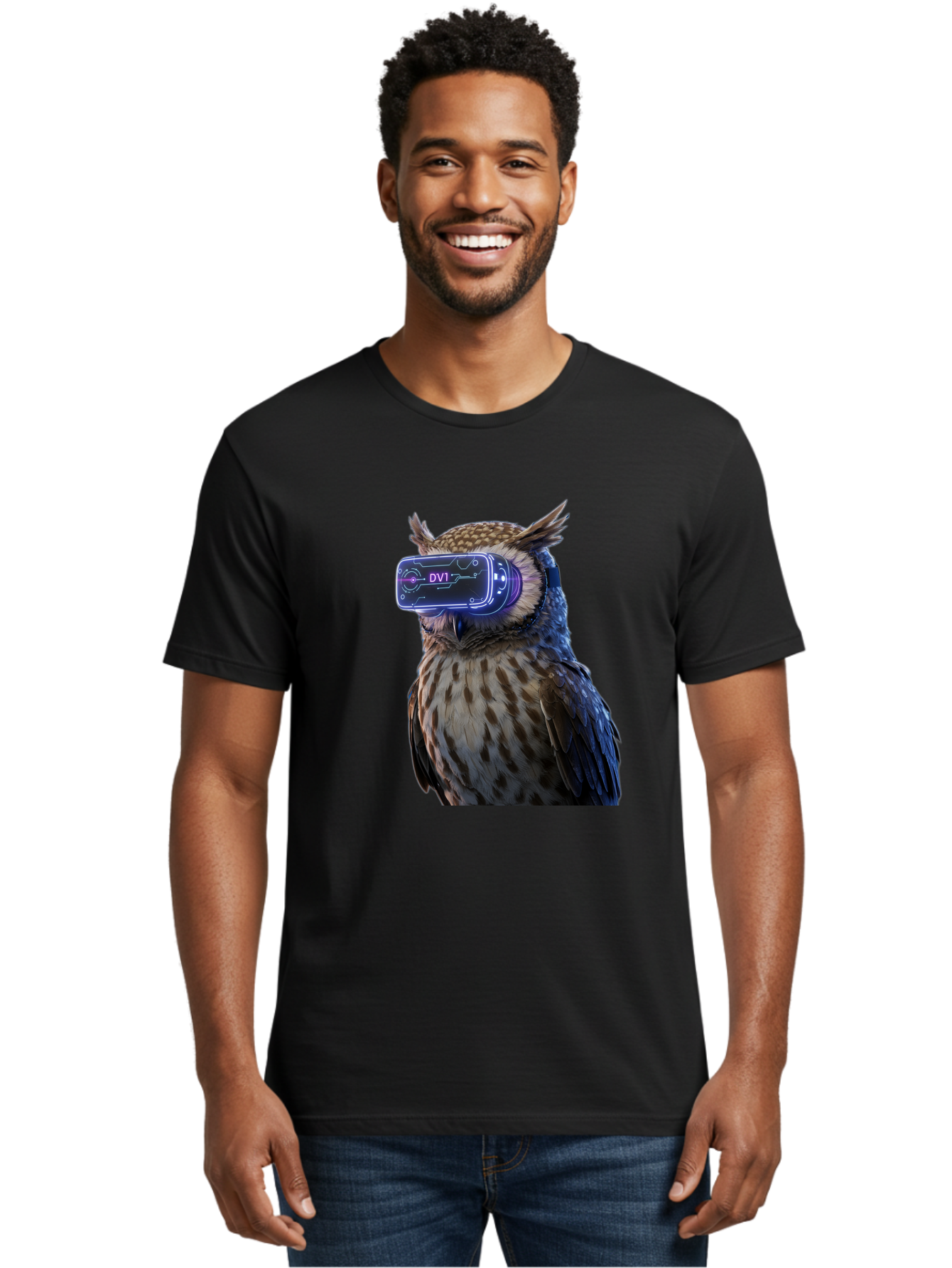 Dv1-Owl-Vr Men'S Graphic Tee, 100% Cotton, Comfortable Casual Summer Wear, Machine Washable, Vintage Camera, Old Camera, Antique Camera, Black Camera, Classic Photography, Photography Equipment, Nostalgic Device, Film Camera, Camera Art Bak505