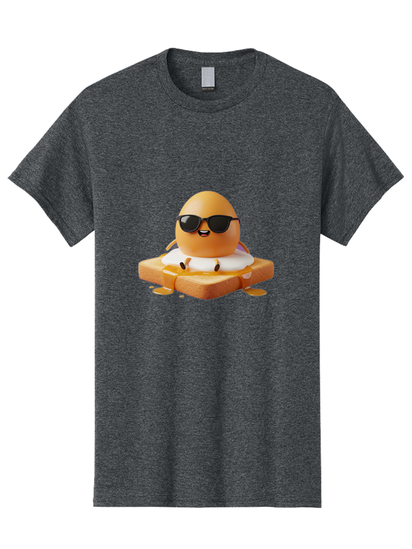 Egg-Character-On-Toast Men'S Graphic Tee, 100% Cotton, Comfortable Casual Summer Wear, Machine Washable, Vintage Camera, Old Camera, Antique Camera, Black Camera, Classic Photography, Photography Equipment, Nostalgic Device, Film Camera, Bak511