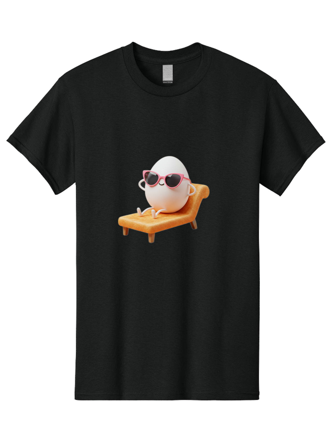 Egg-In-Sunglasses Men'S Graphic Tee, 100% Cotton, Comfortable Casual Summer Wear, Machine Washable, Vintage Camera, Old Camera, Antique Camera, Black Camera, Classic Photography, Photography Equipment, Nostalgic Device, Film Camera, Camera Art Bak515