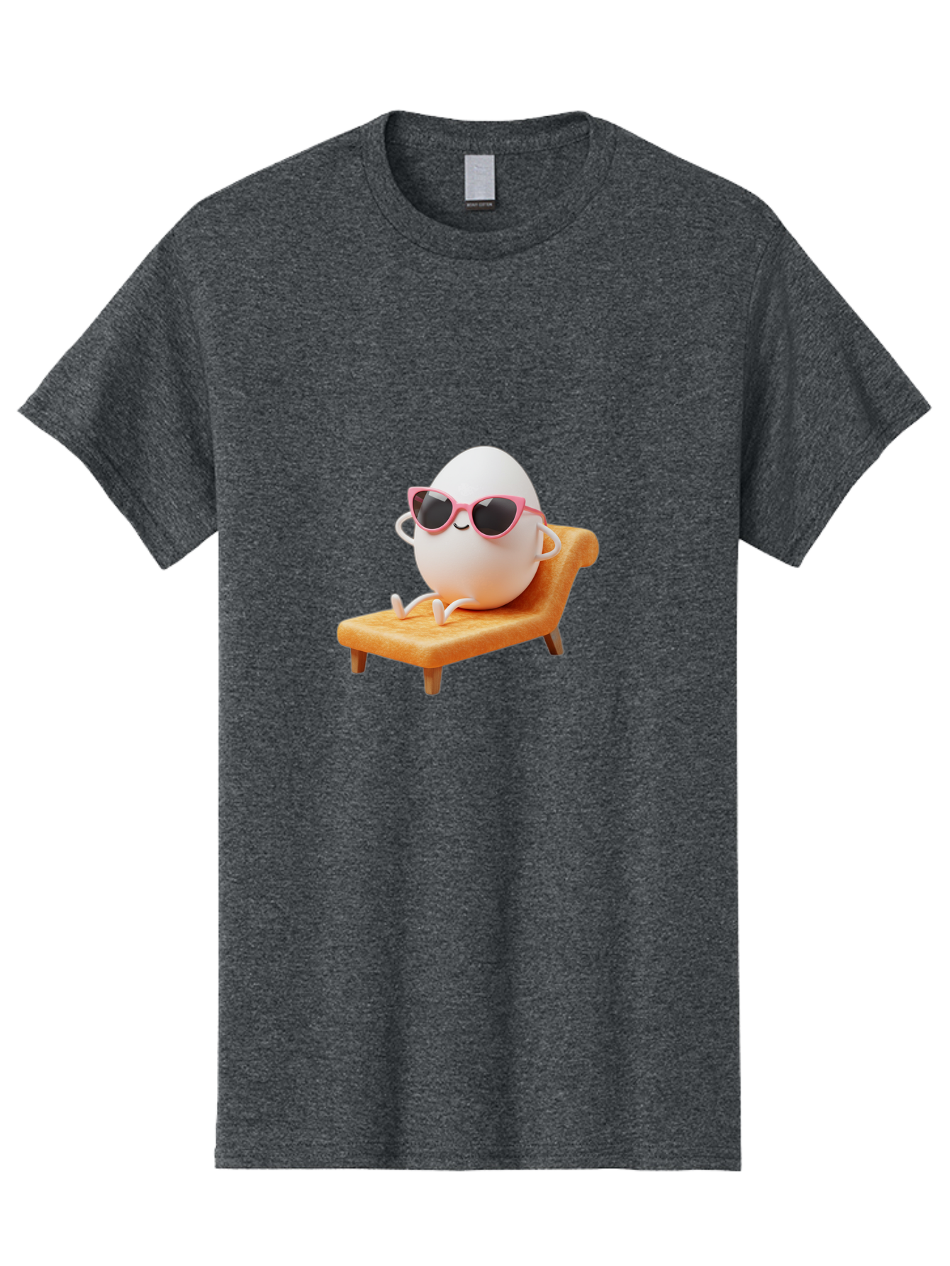 Egg-In-Sunglasses Men'S Graphic Tee, 100% Cotton, Comfortable Casual Summer Wear, Machine Washable, Vintage Camera, Old Camera, Antique Camera, Black Camera, Classic Photography, Photography Equipment, Nostalgic Device, Film Camera, Camera Art Bak515