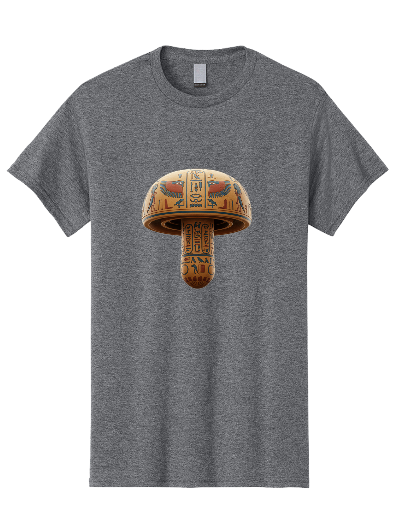Egyptian-Mushroom Men'S Graphic Tee, 100% Cotton, Comfortable Casual Summer Wear, Machine Washable, Vintage Camera, Old Camera, Antique Camera, Black Camera, Classic Photography, Photography Equipment, Nostalgic Device, Film Camera, Camera Art Bak525