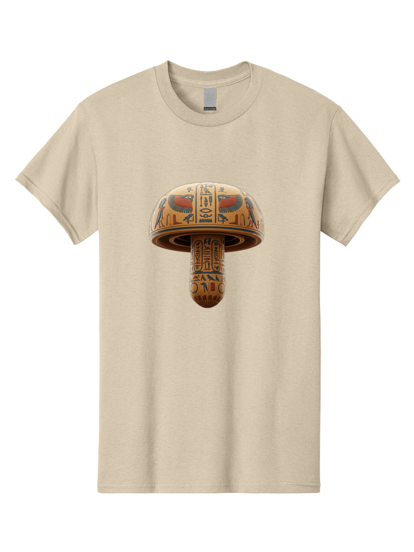 Egyptian-Mushroom Men'S Graphic Tee, 100% Cotton, Comfortable Casual Summer Wear, Machine Washable, Vintage Camera, Old Camera, Antique Camera, Black Camera, Classic Photography, Photography Equipment, Nostalgic Device, Film Camera, Camera Art Bak525