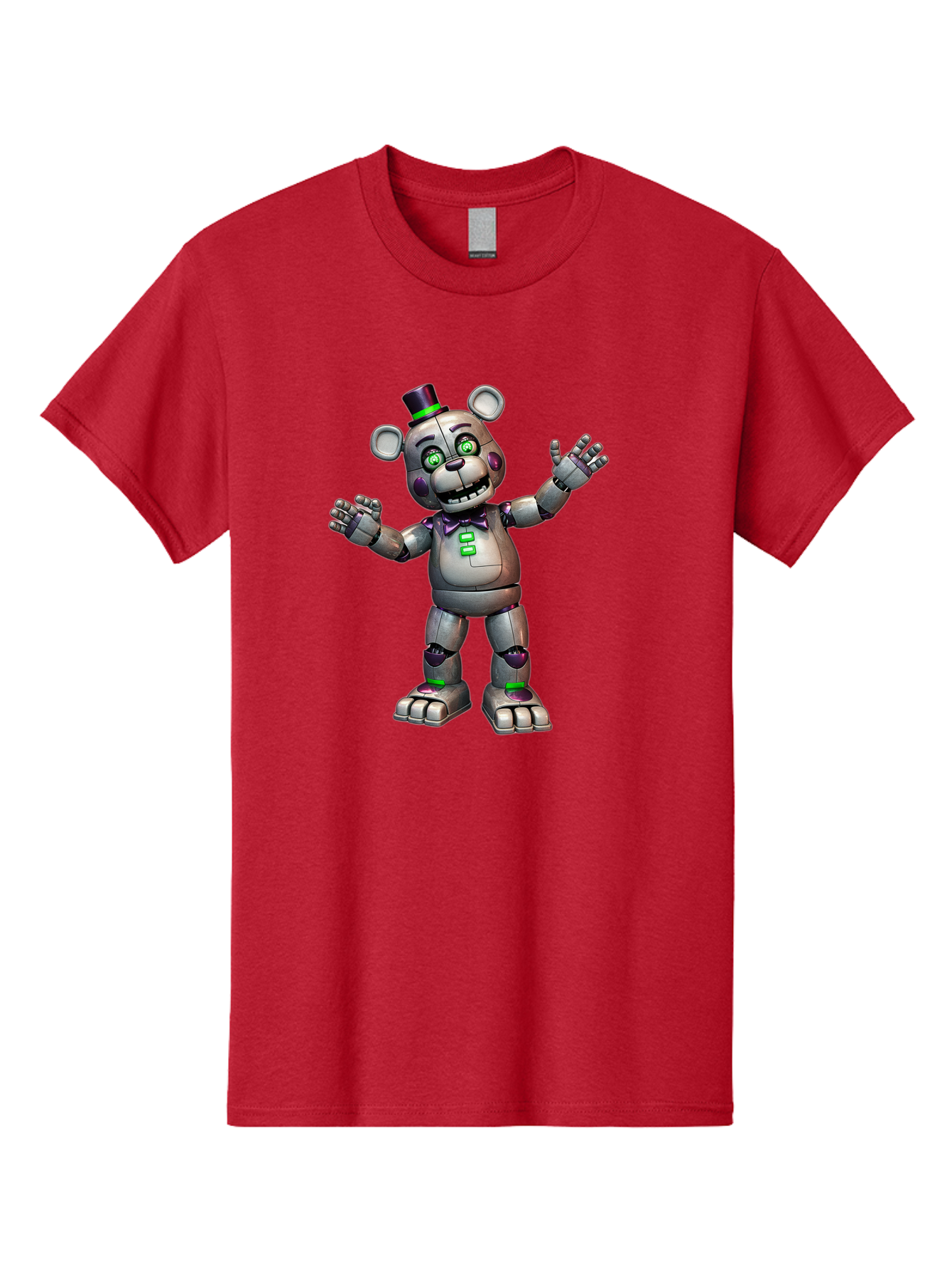 Endoskeleton-Freddy Men'S Graphic Tee, 100% Cotton, Comfortable Casual Summer Wear, Machine Washable, Vintage Camera, Old Camera, Antique Camera, Black Camera, Classic Photography, Photography Equipment, Nostalgic Device, Film Camera, Bak530