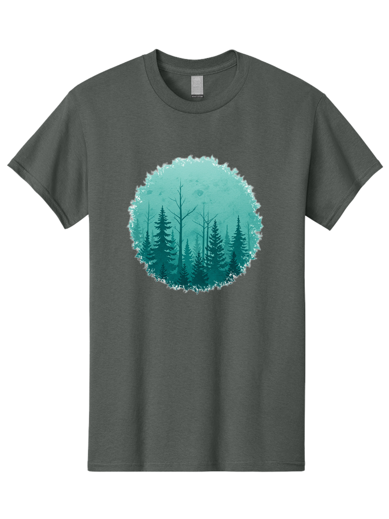 Evergreen-Forest Men'S Graphic Tee, 100% Cotton, Comfortable Casual Summer Wear, Machine Washable, Vintage Camera, Old Camera, Antique Camera, Black Camera, Classic Photography, Photography Equipment, Nostalgic Device, Film Camera, Camera Art Bak533