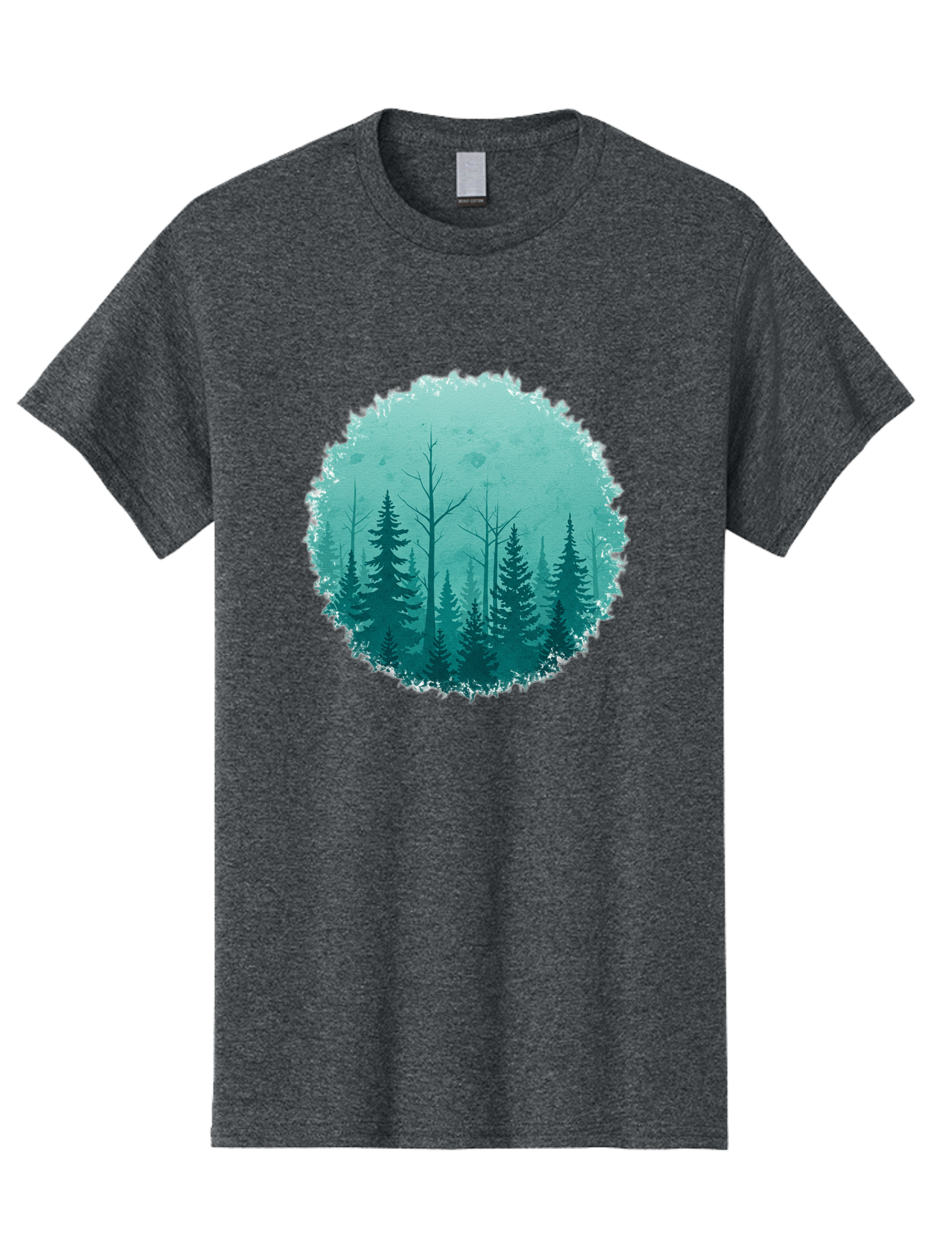 Evergreen-Forest Men'S Graphic Tee, 100% Cotton, Comfortable Casual Summer Wear, Machine Washable, Vintage Camera, Old Camera, Antique Camera, Black Camera, Classic Photography, Photography Equipment, Nostalgic Device, Film Camera, Camera Art Bak533
