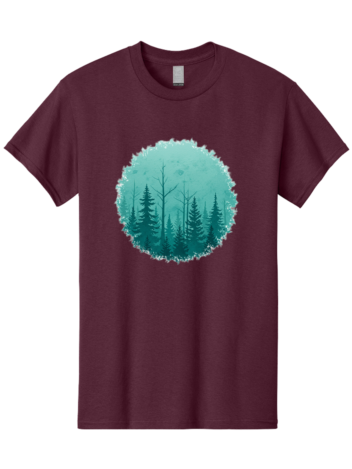 Evergreen-Forest Men'S Graphic Tee, 100% Cotton, Comfortable Casual Summer Wear, Machine Washable, Vintage Camera, Old Camera, Antique Camera, Black Camera, Classic Photography, Photography Equipment, Nostalgic Device, Film Camera, Camera Art Bak533
