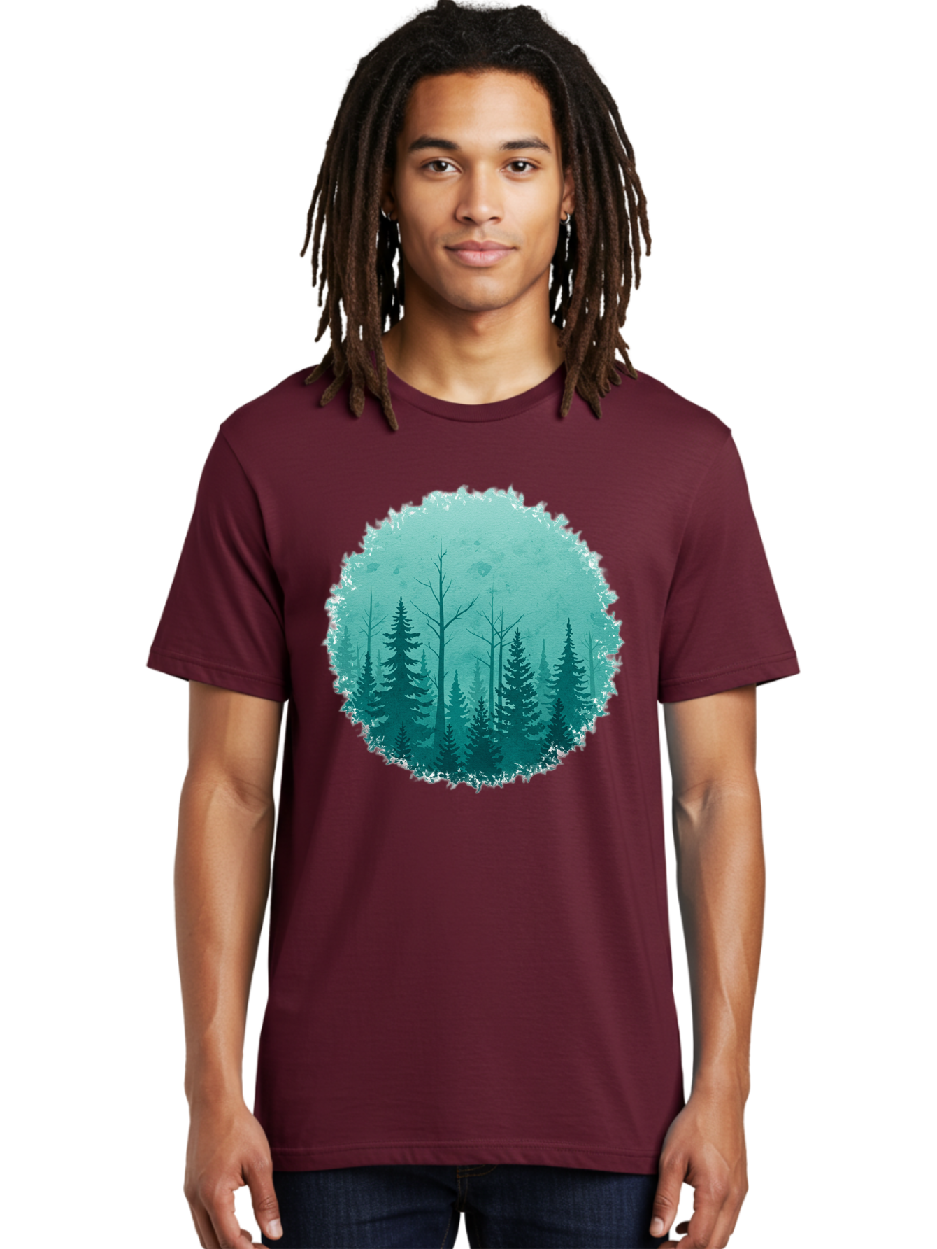 Evergreen-Forest Men'S Graphic Tee, 100% Cotton, Comfortable Casual Summer Wear, Machine Washable, Vintage Camera, Old Camera, Antique Camera, Black Camera, Classic Photography, Photography Equipment, Nostalgic Device, Film Camera, Camera Art Bak533