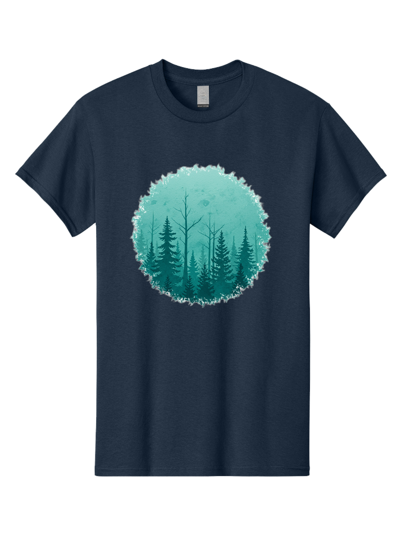 Evergreen-Forest Men'S Graphic Tee, 100% Cotton, Comfortable Casual Summer Wear, Machine Washable, Vintage Camera, Old Camera, Antique Camera, Black Camera, Classic Photography, Photography Equipment, Nostalgic Device, Film Camera, Camera Art Bak533